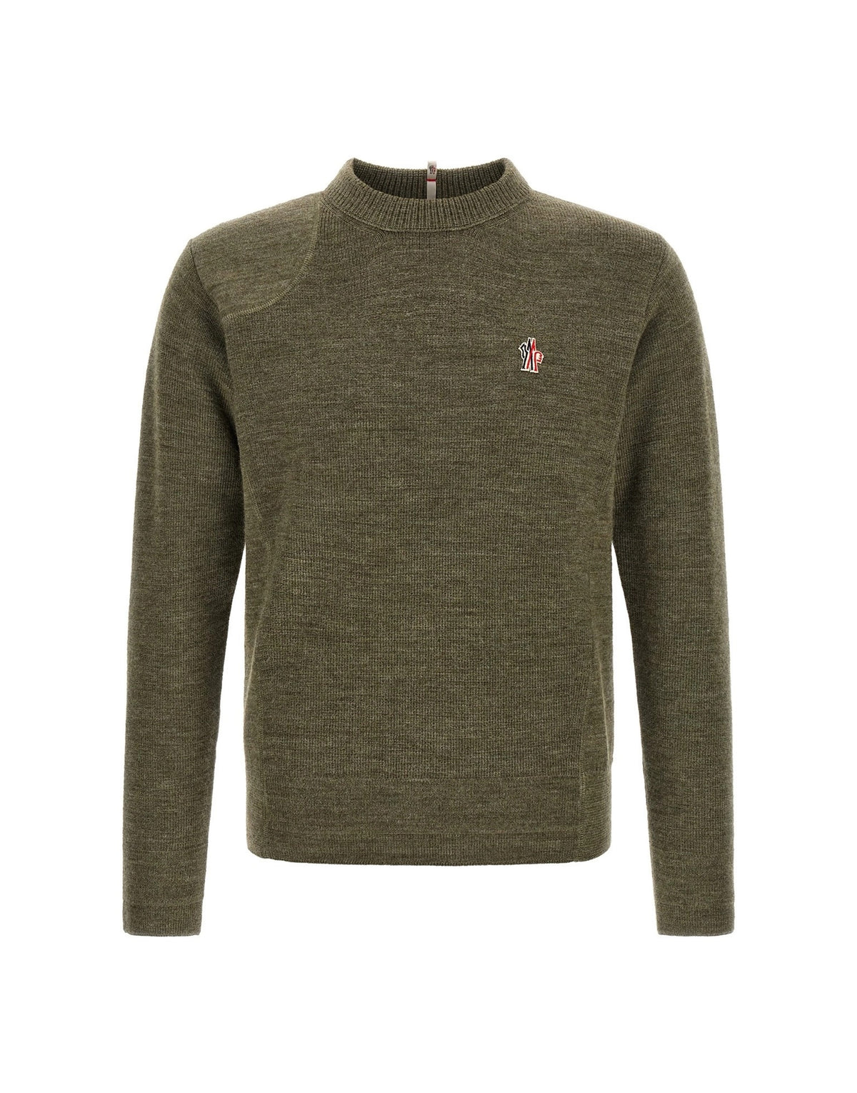 Moncler Grenoble Tricolor Logo Patch Sweater