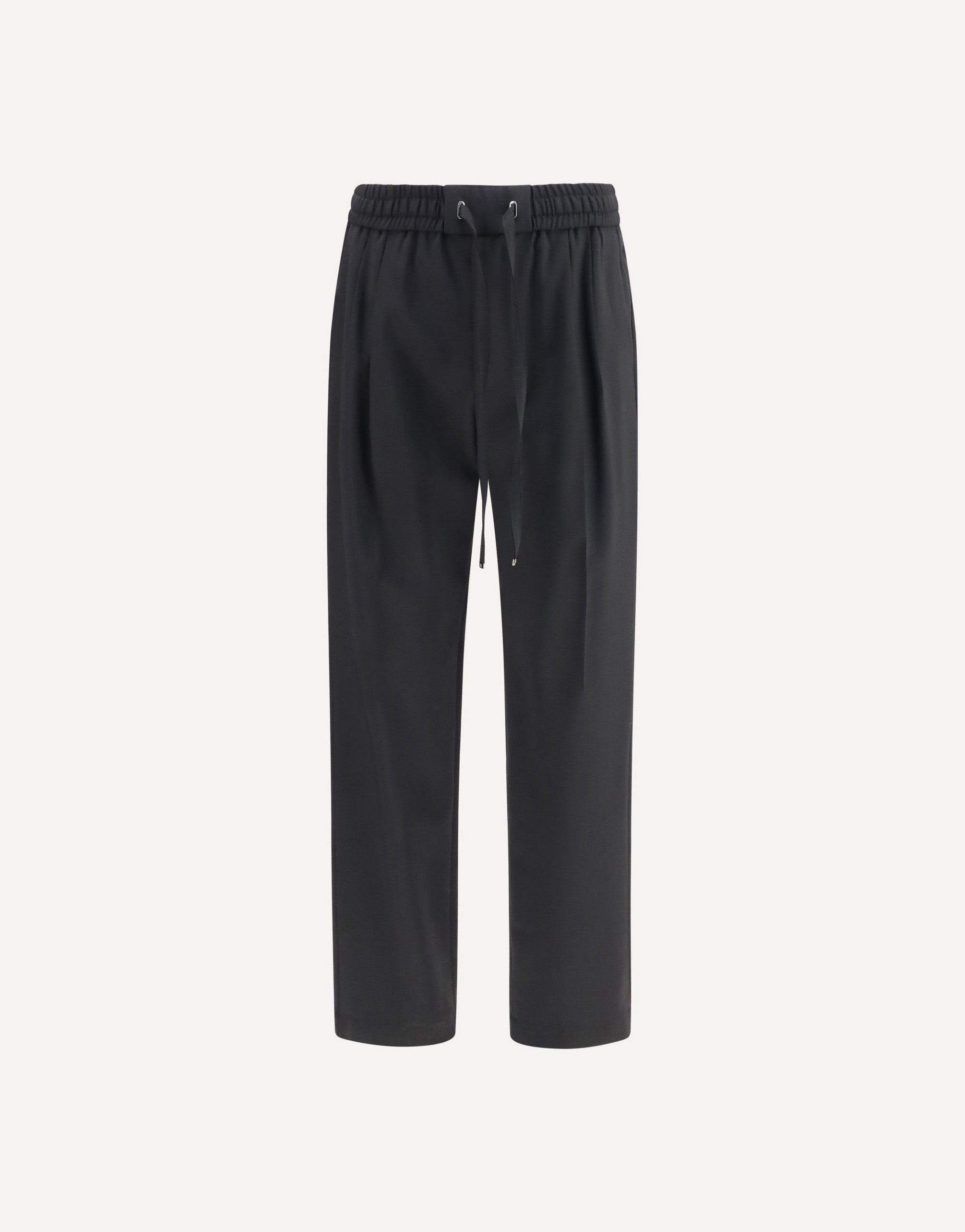 Dolce & Gabbana Wool Gabardine Jogger Pants