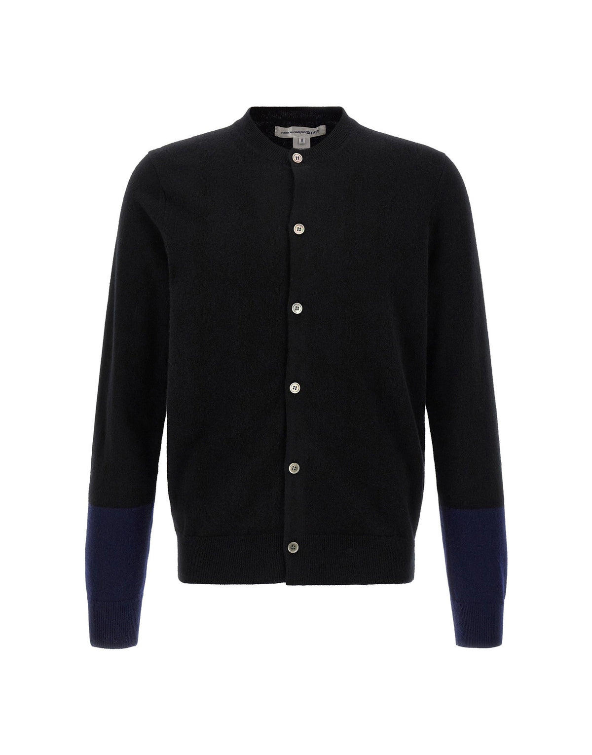 Comme Des Garçons Color-Block Detail Cardigan