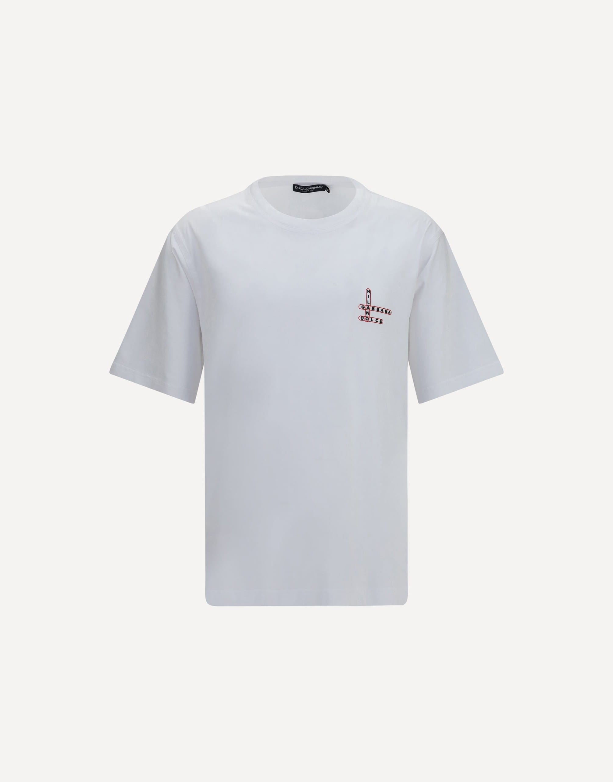 Dolce & Gabbana Cotton T-Shirt With Back Print