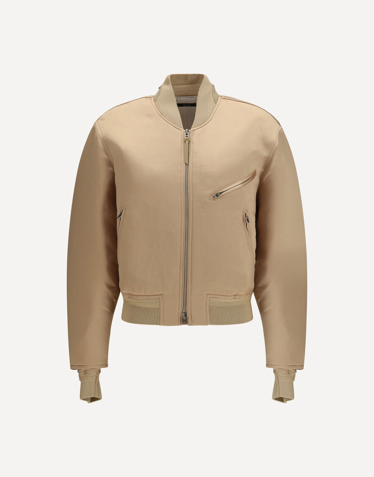 Tom Ford Satin Aviator Bomber Jacket