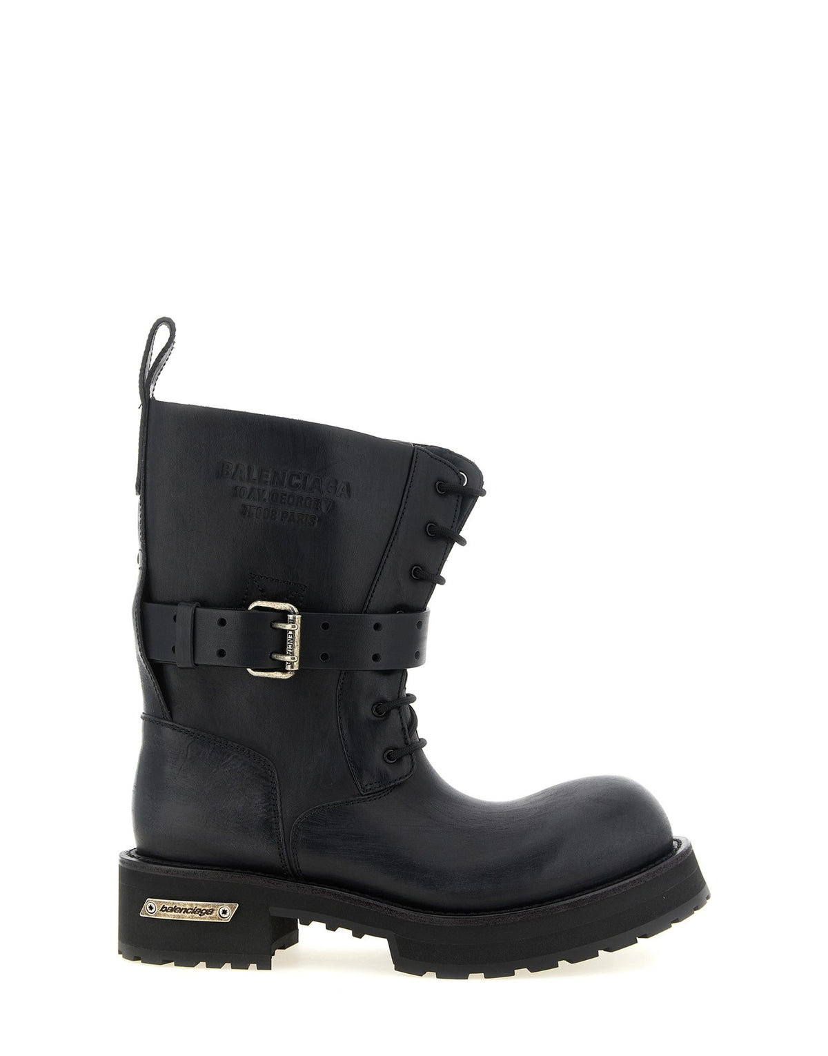 Balenciaga Venom Lace-Up Ankle Boots