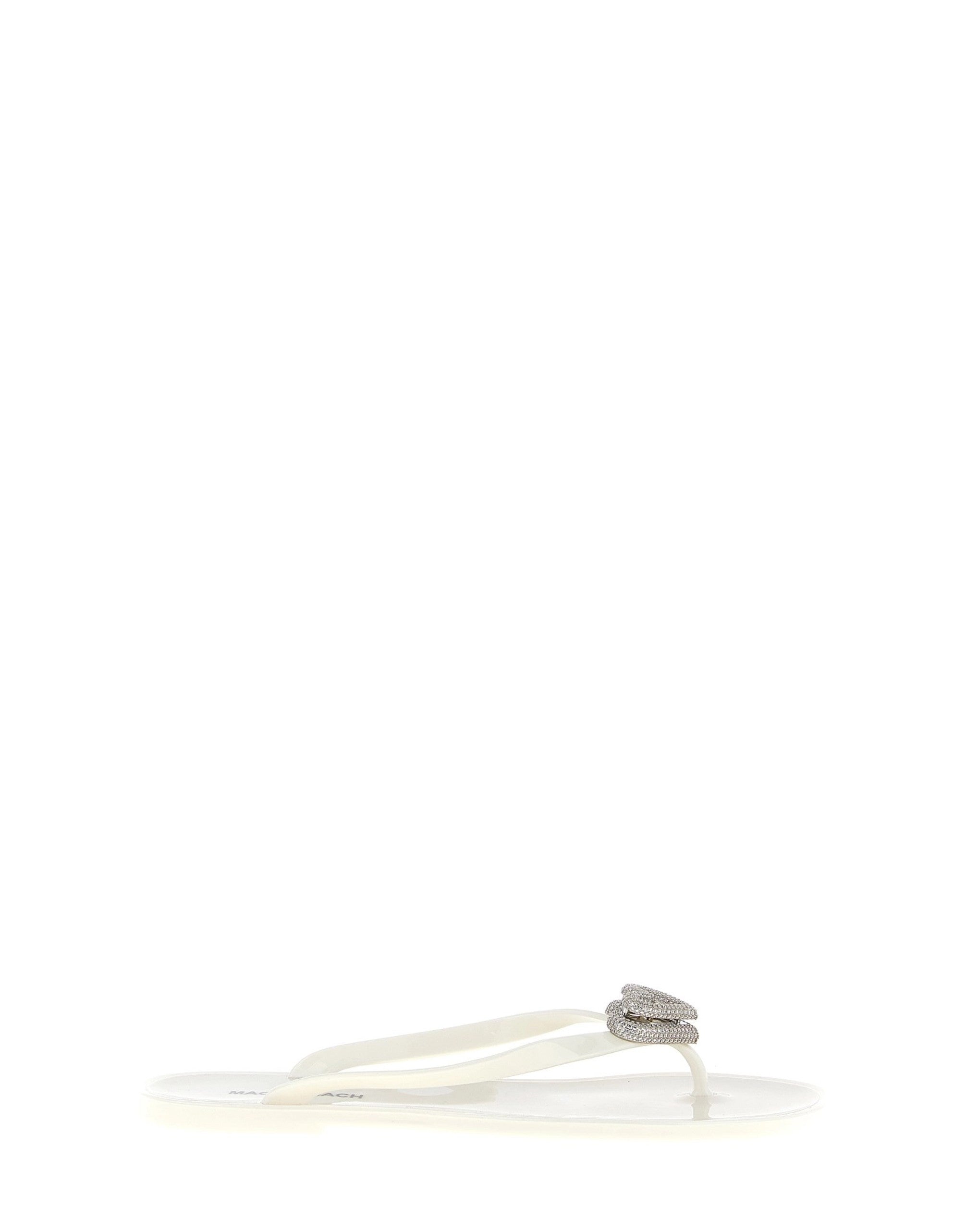 MACH & MACH Double Heart Sandals