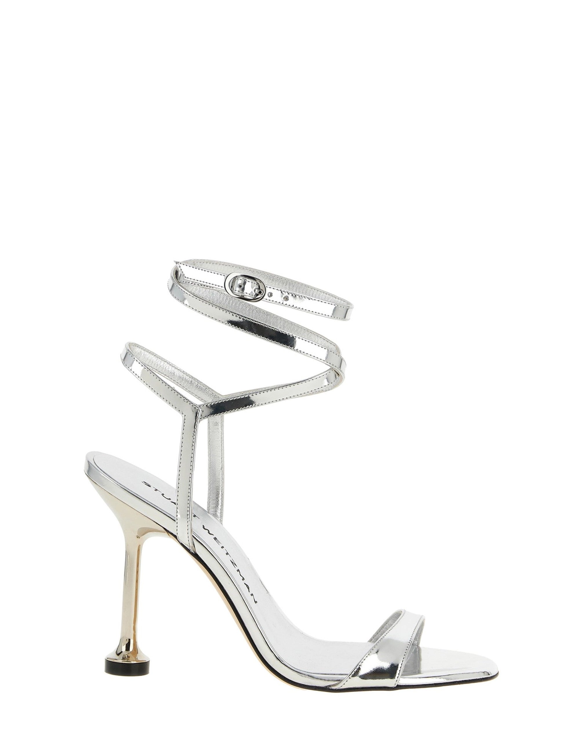 Stuart Weitzman Nudistini Wickel-Sandalen