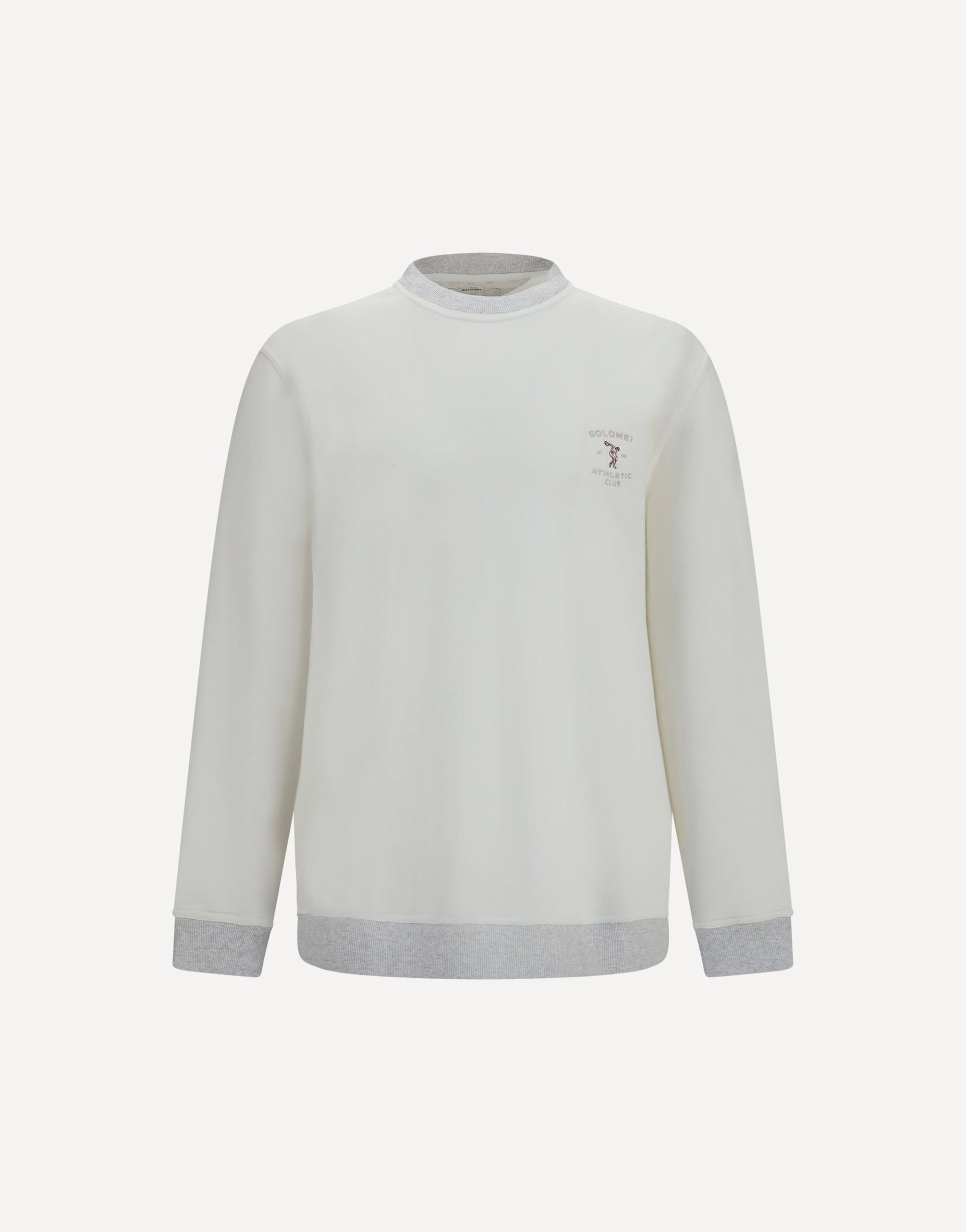 Brunello Cucinelli Cotton Sweatshirt With Embroidery