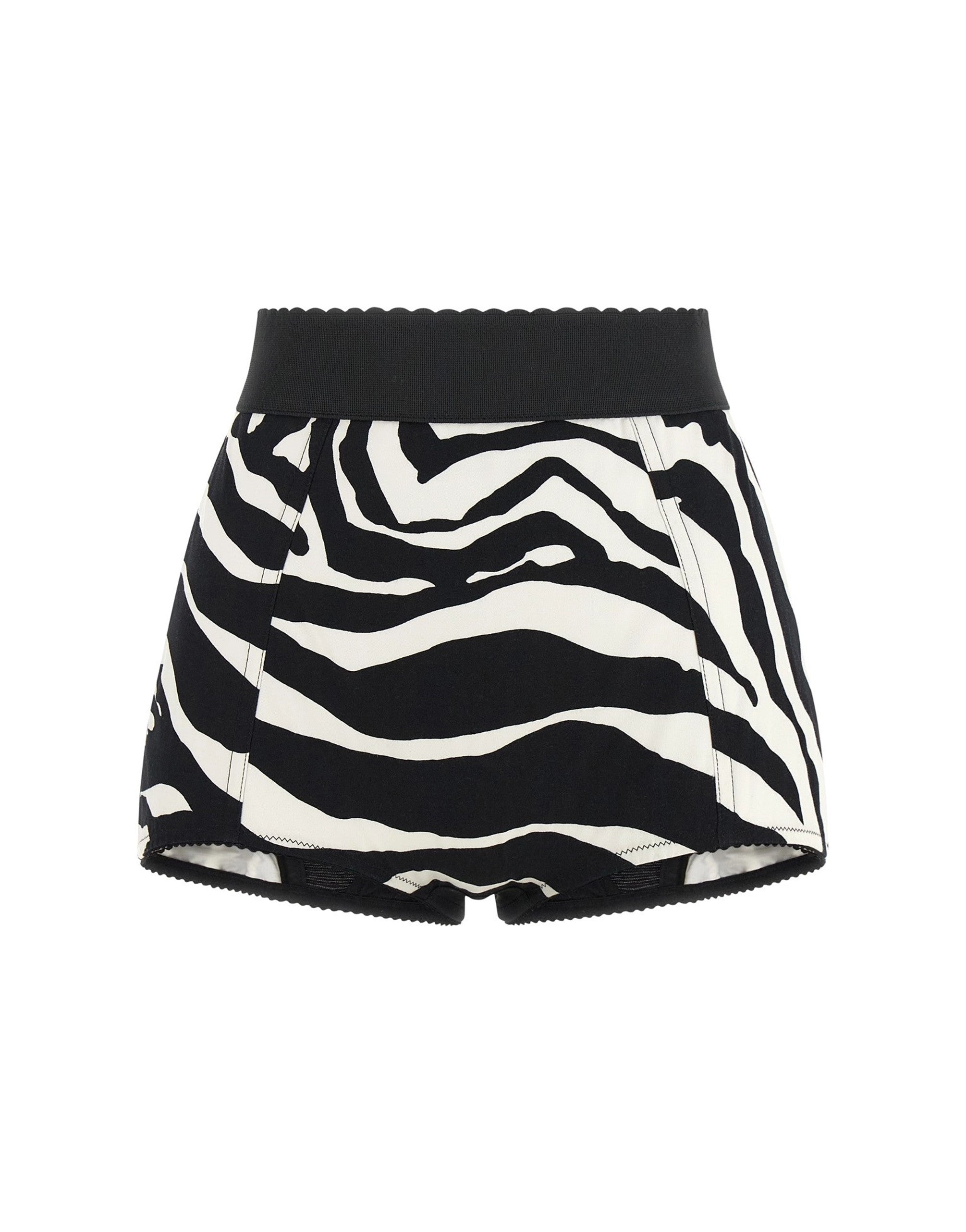 Dolce & Gabbana Zebra Print Shorts
