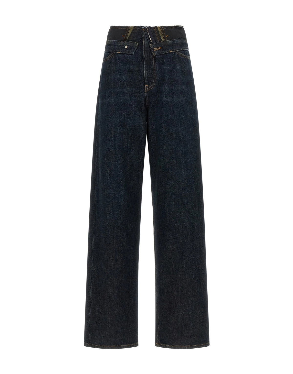 MM6 Maison Margiela Raw Cut Waist Jeans