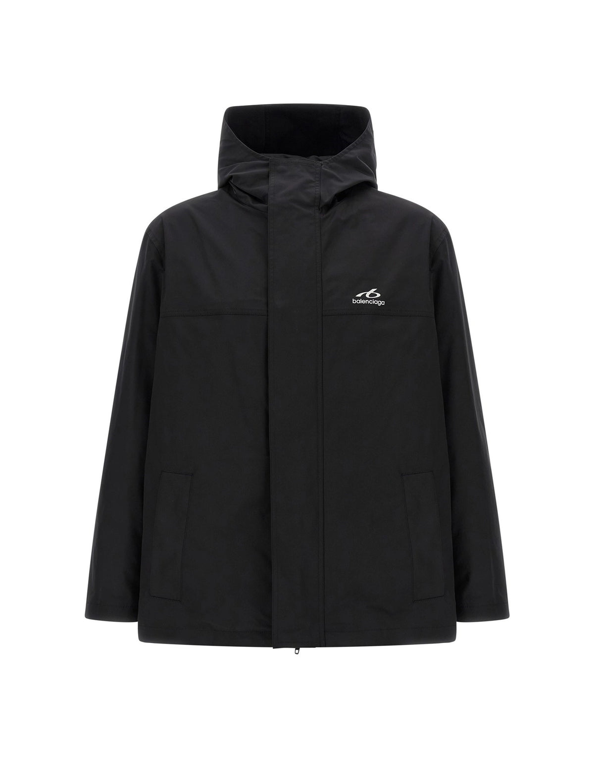 Balenciaga Logo Print Windbreaker