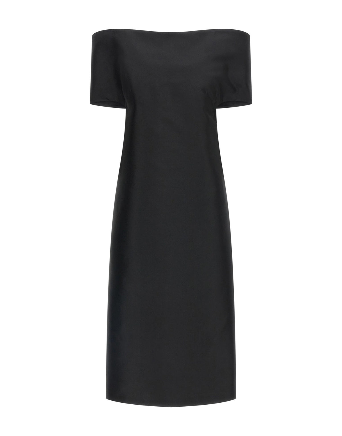 Jil Sander Off-The-Shoulder Midi Dress