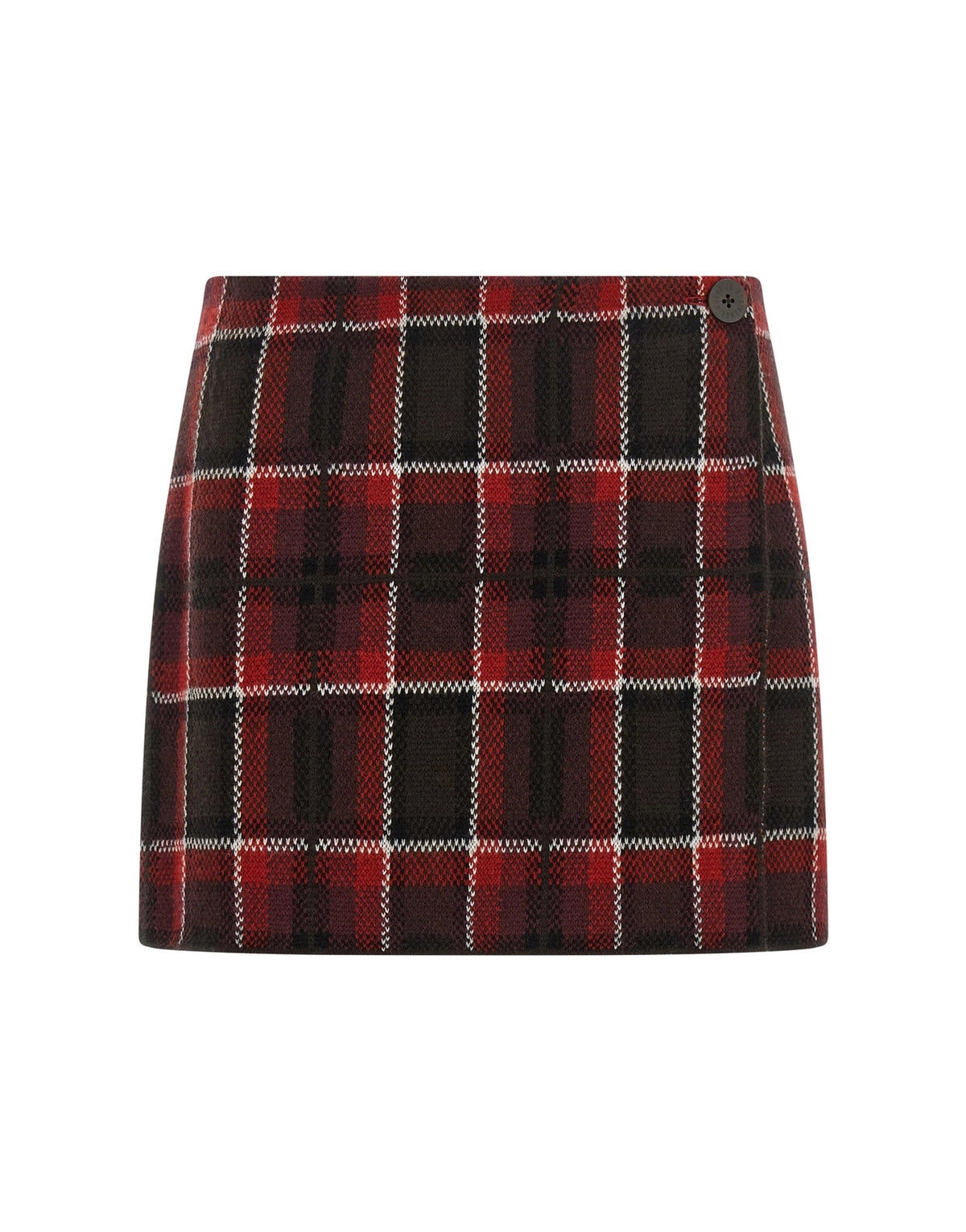 Guest in Residence Tartan Mini Skirt