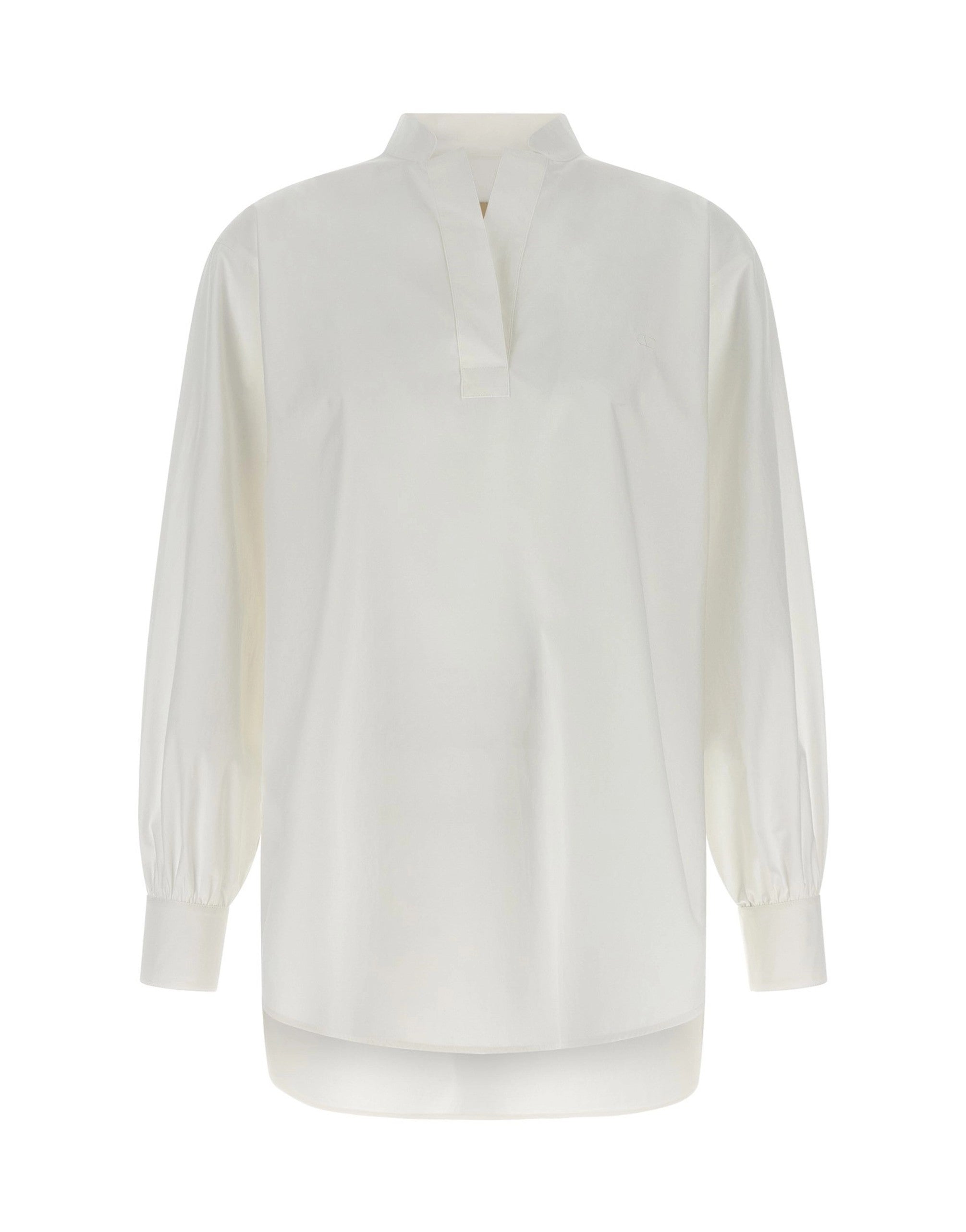 Valentino Garavani Vlogo Poplin Top