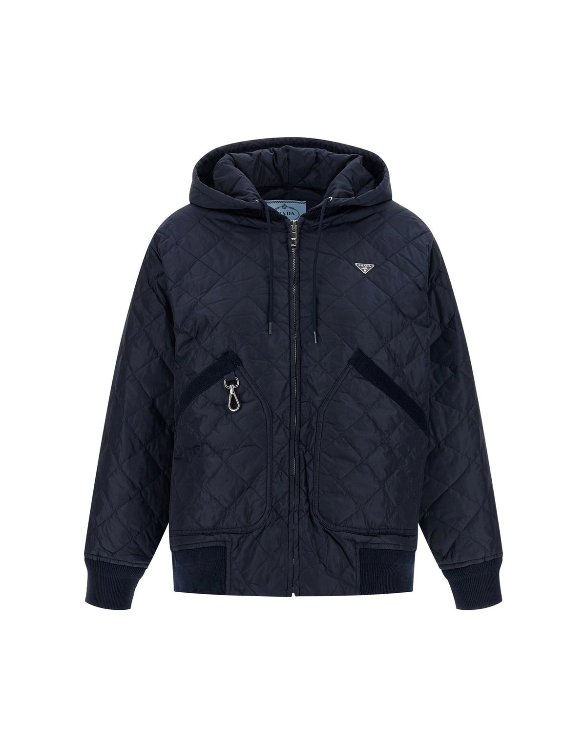 Prada Quilted Hooded Jacket