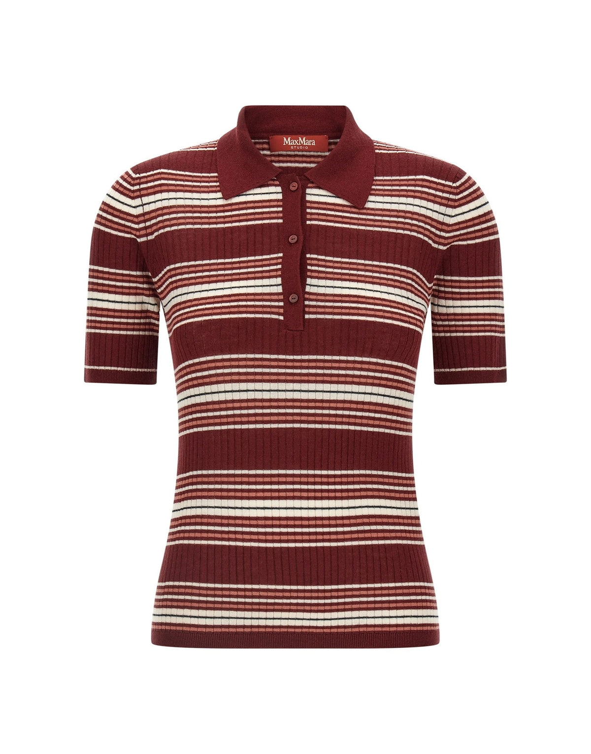 Max Mara Msttallero Striped Polo Shirt