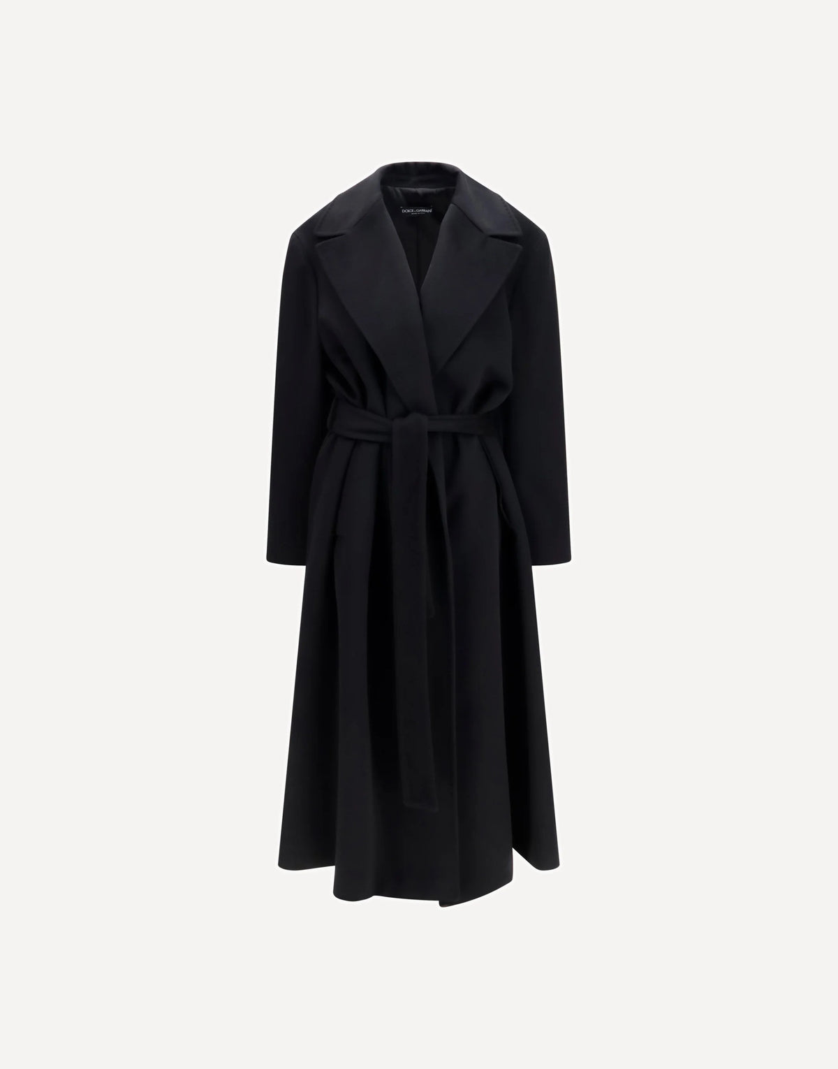 Dolce & Gabbana Long Virgin Wool Coat