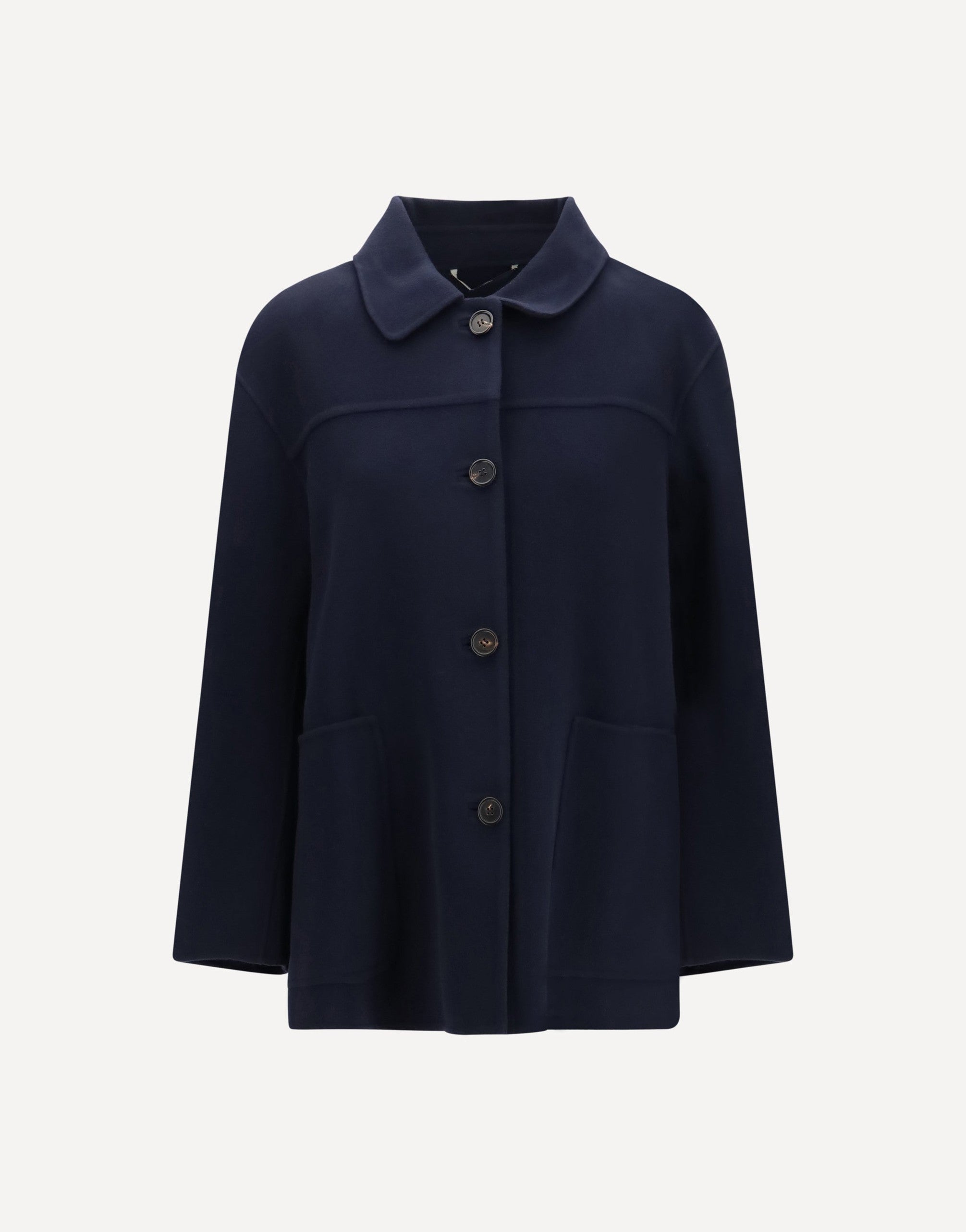 'S Max Mara Giugno Short Virgin Wool Coat