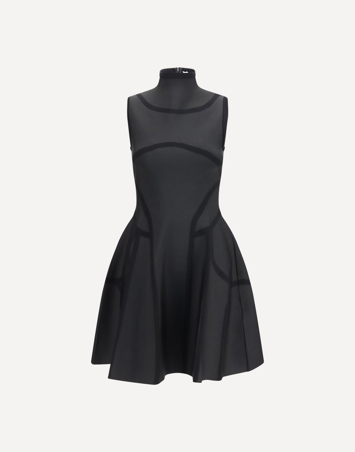 Alexander McQueen Anatomy-Line Mini Dress