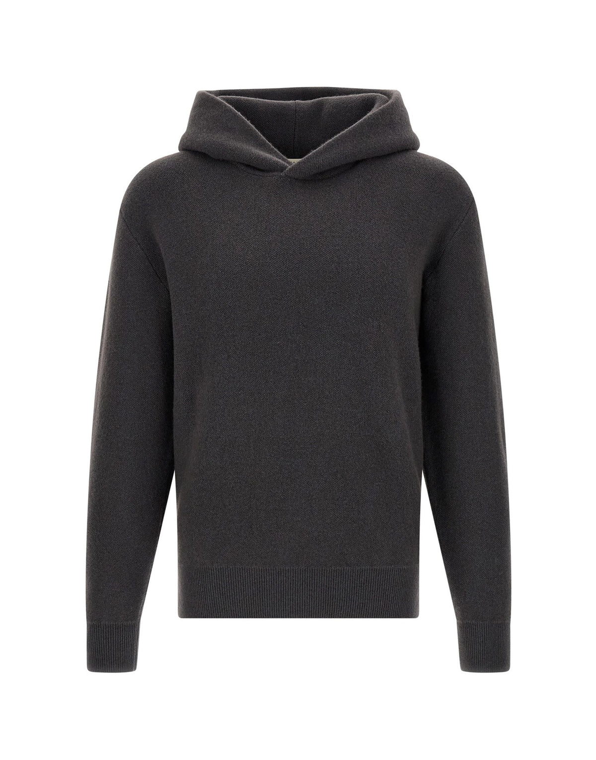 Lemaire Grey Cashmere Hooded Sweater