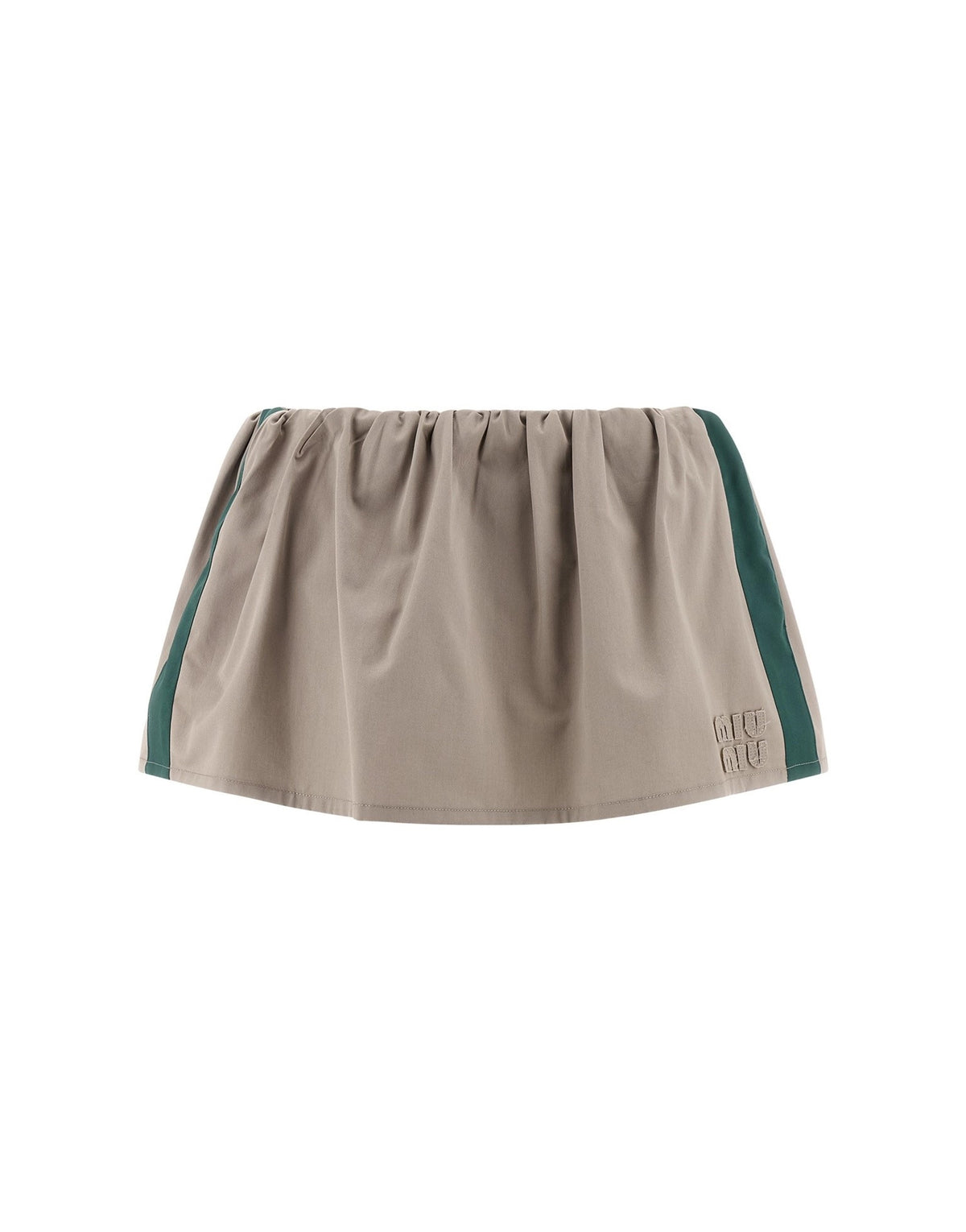Miu Miu Old Twill Mini Skirt