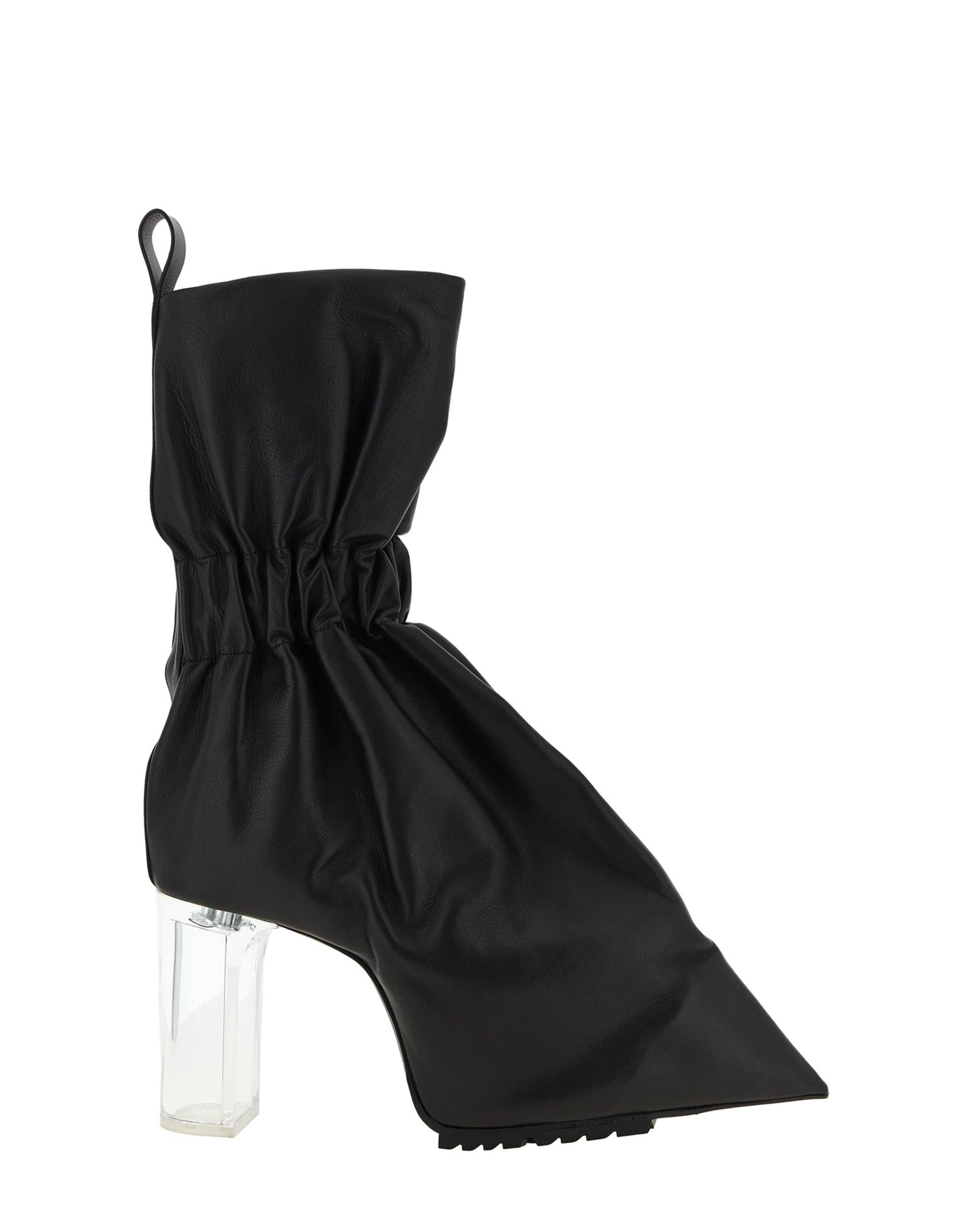 Rick Owens Stiefeletten zum Reinschlüpfen mit Taquito-Umschlag