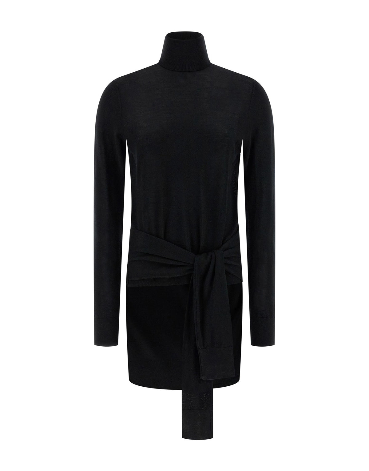 TOTEME Double-Sleeve Turtleneck Sweater