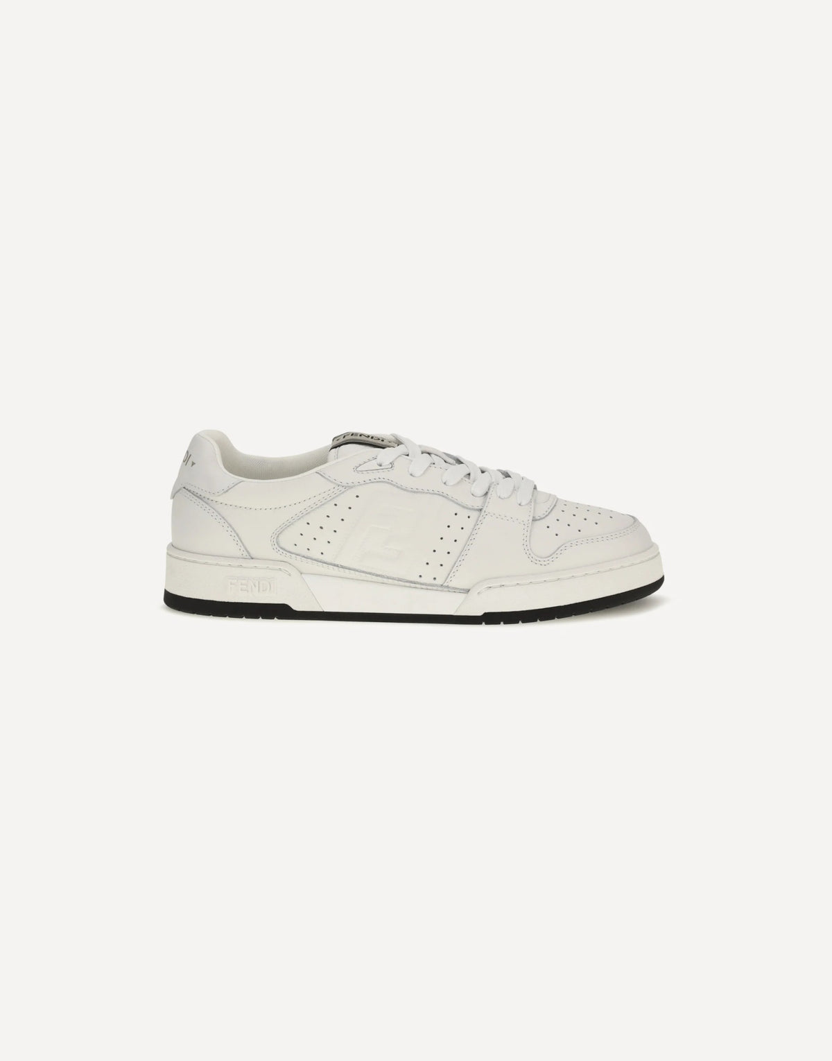 Fendi Match Leather Sneakers