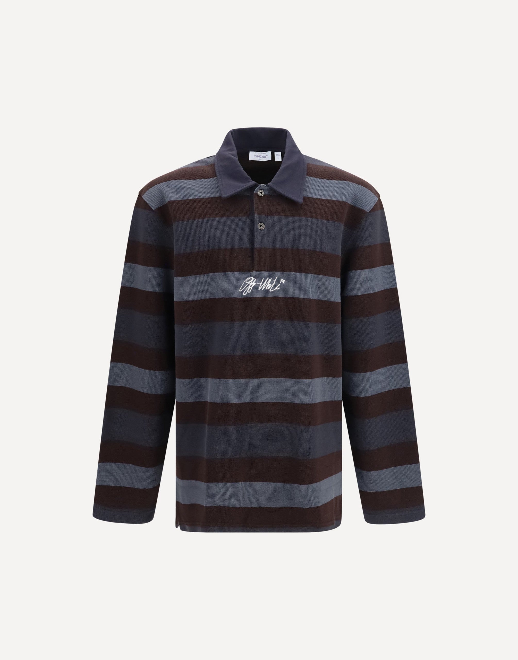 Off-White Stroke Polo Shirt
