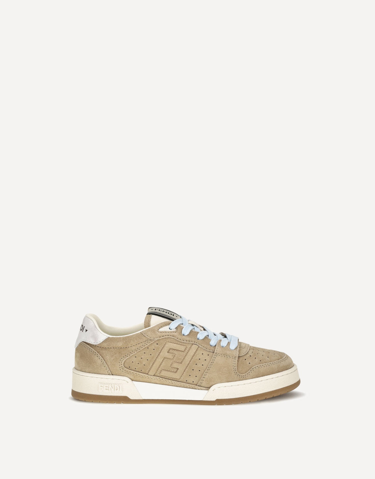 Fendi Match Suede Sneakers