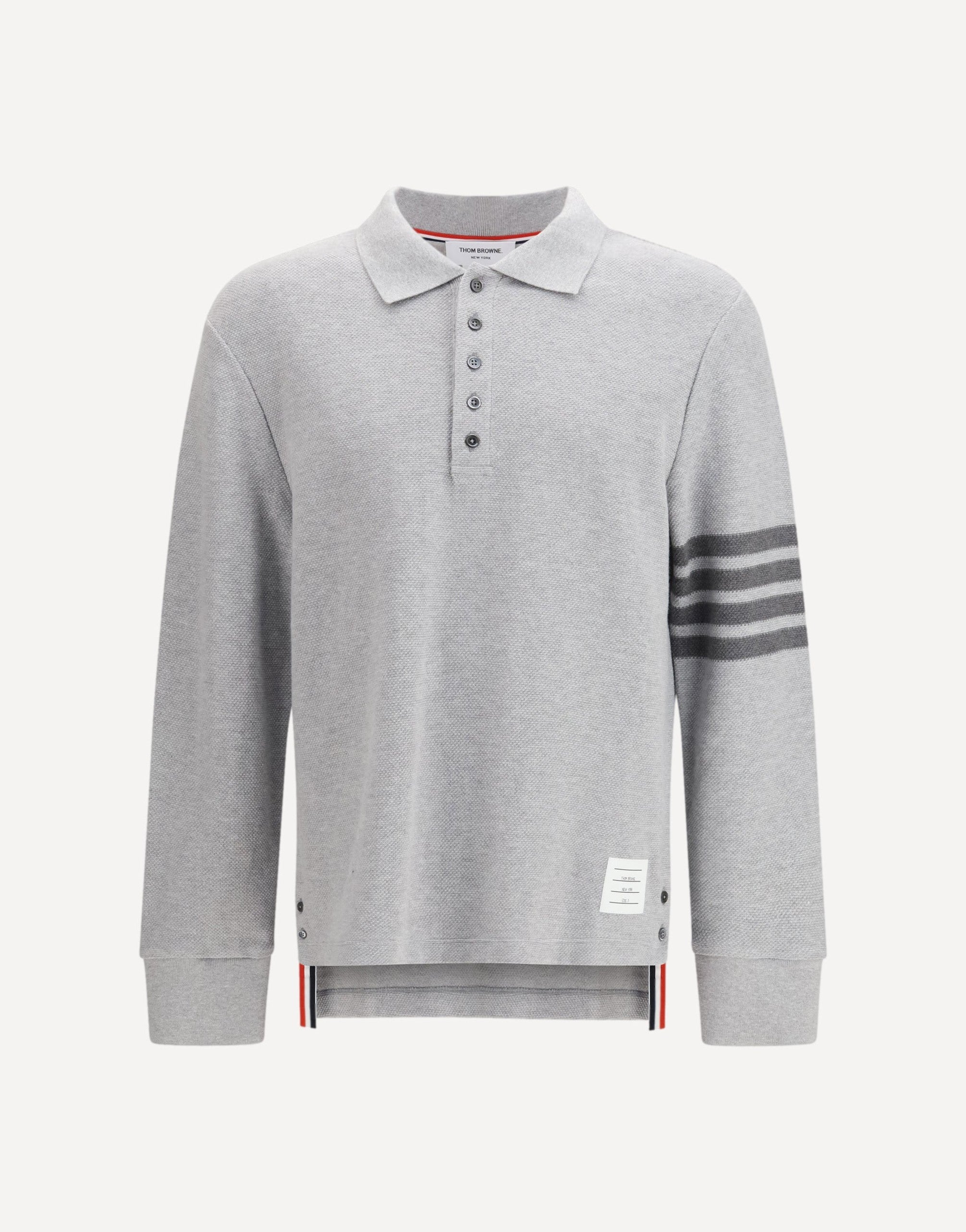 Piqué Long-Sleeve Polo