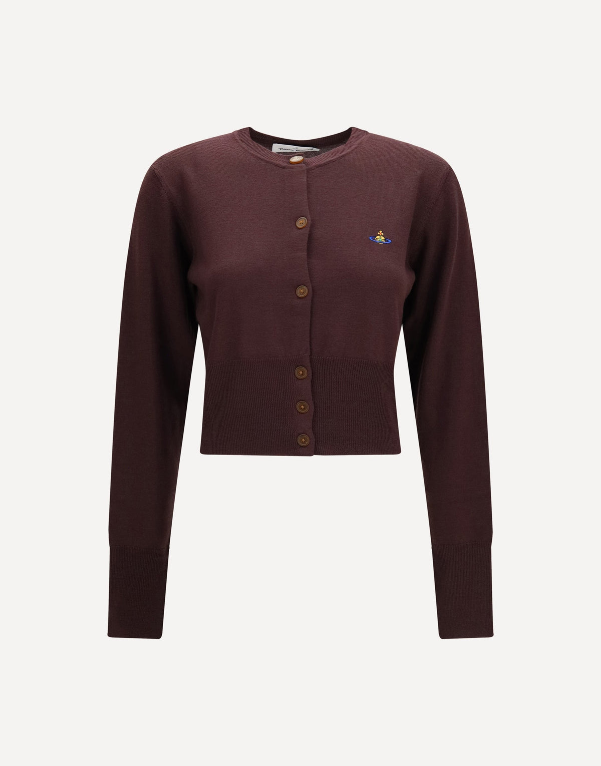 Vivienne Westwood Bea Cropped Wool Cardigan