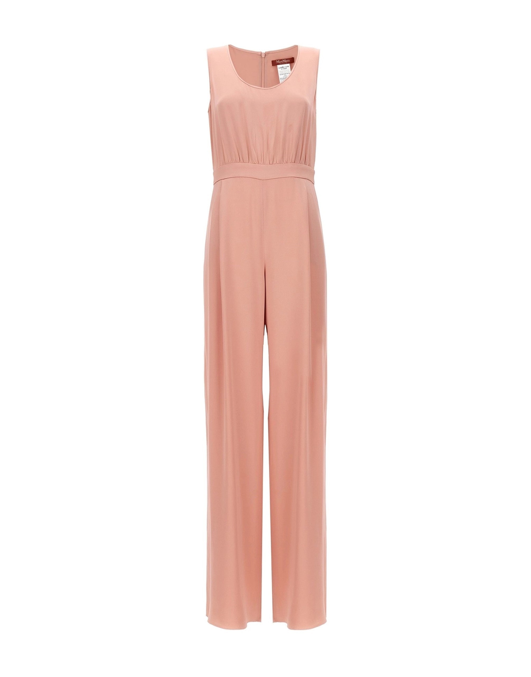 Max Mara Tropea Satin-Envers-Jumpsuit
