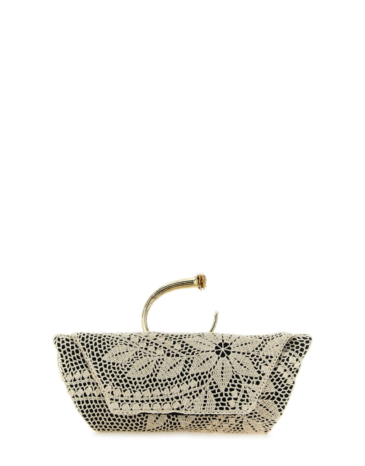Magda Butrym Floral Crochet Clutch