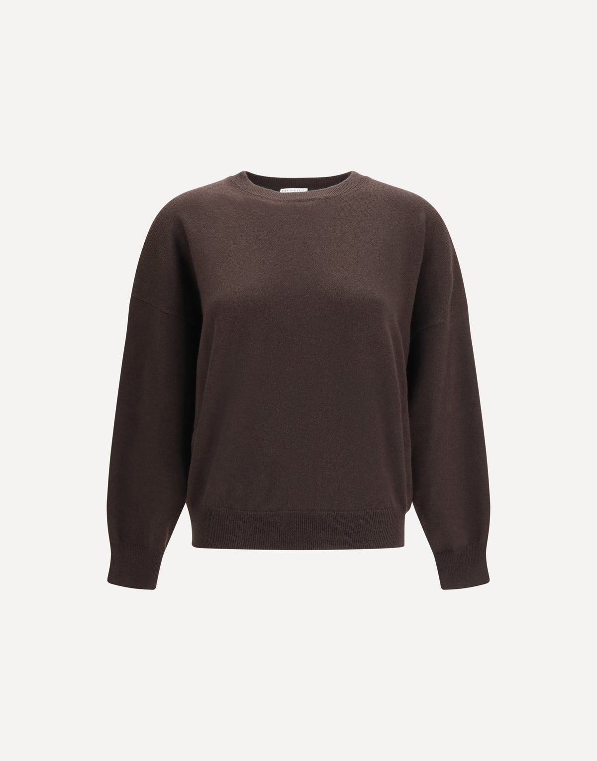 Brunello Cucinelli Cashmere Sweater With Monili Chain