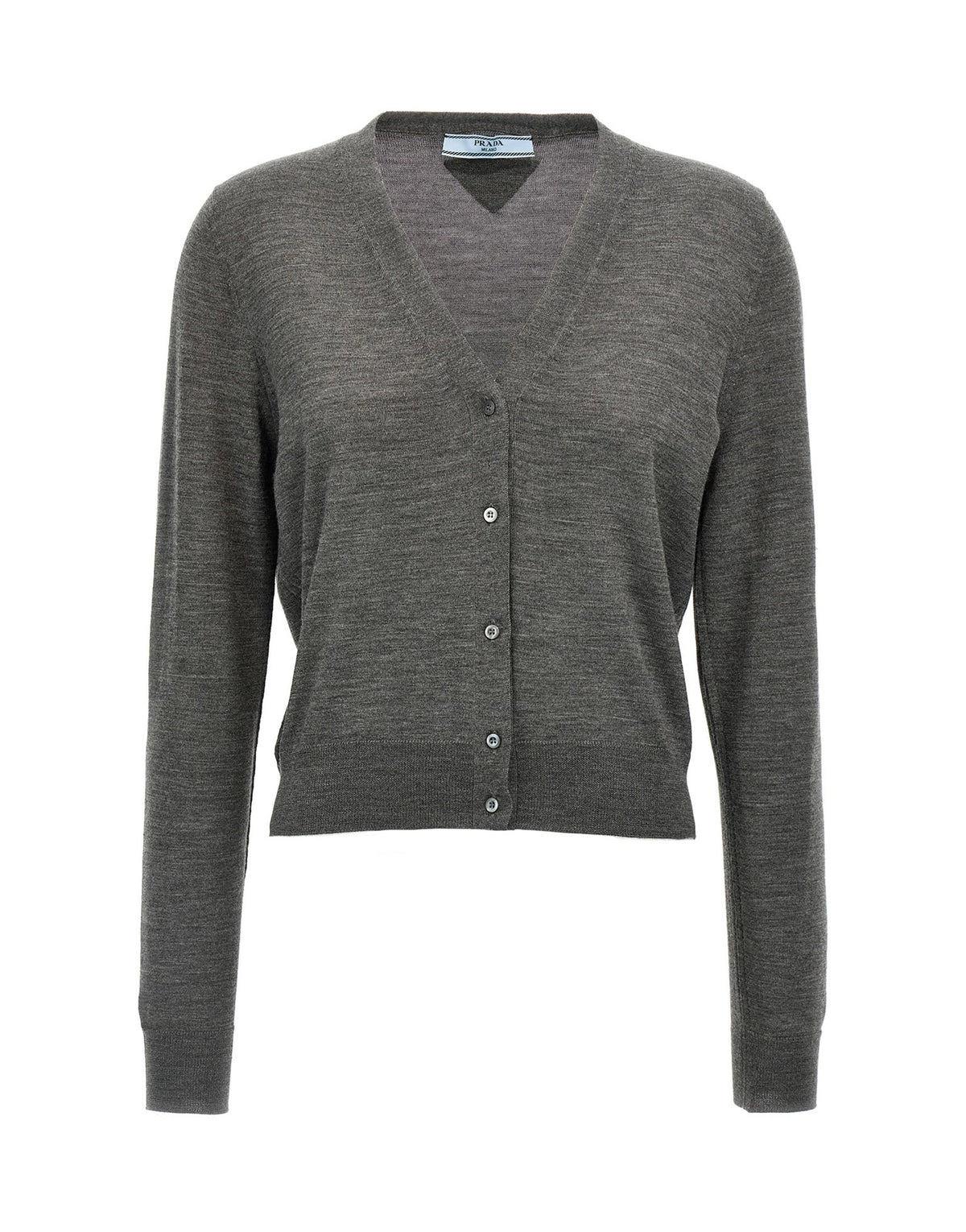 Prada Virgin Wool Cardigan