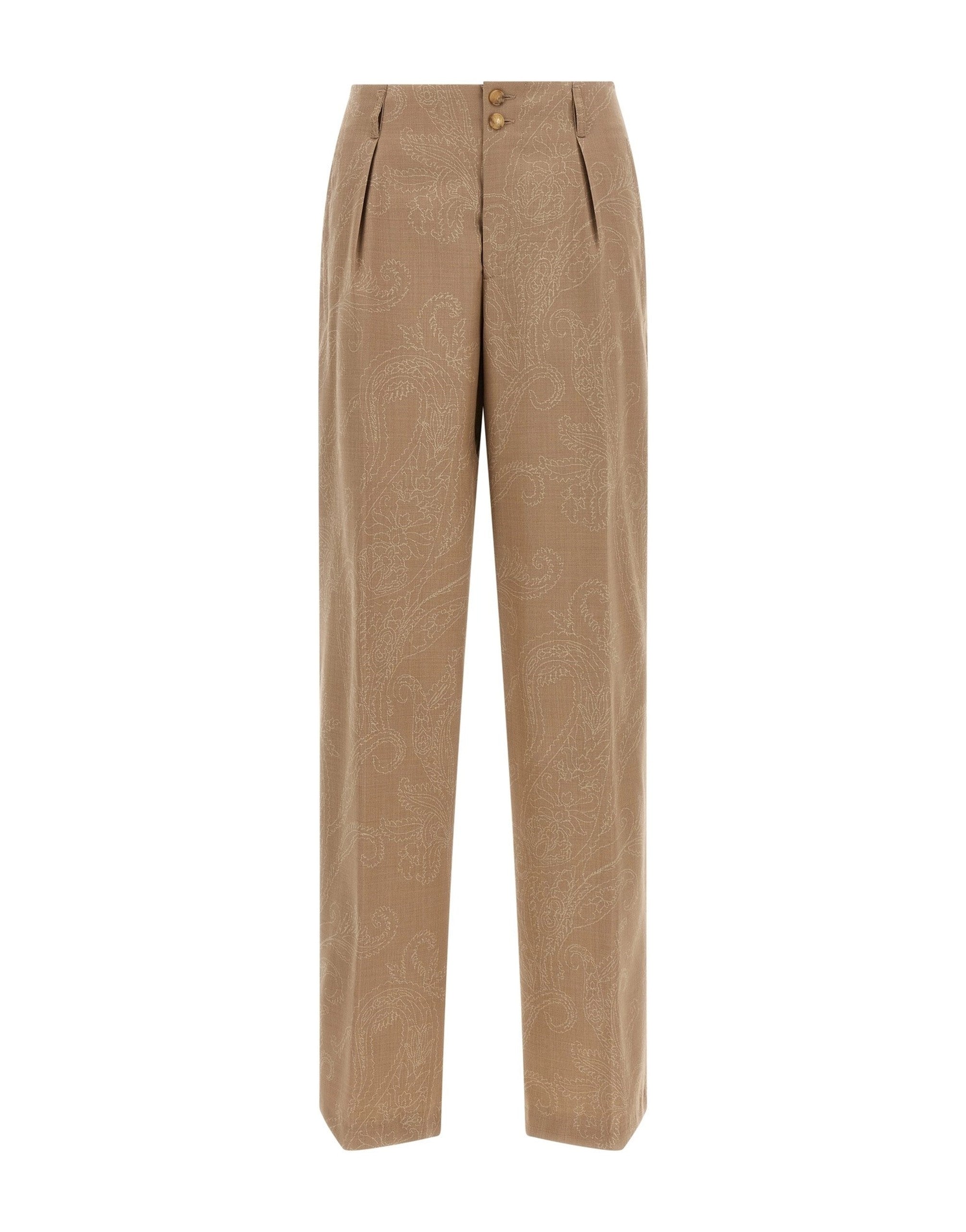 Etro Pantalon Paisley Jacquard