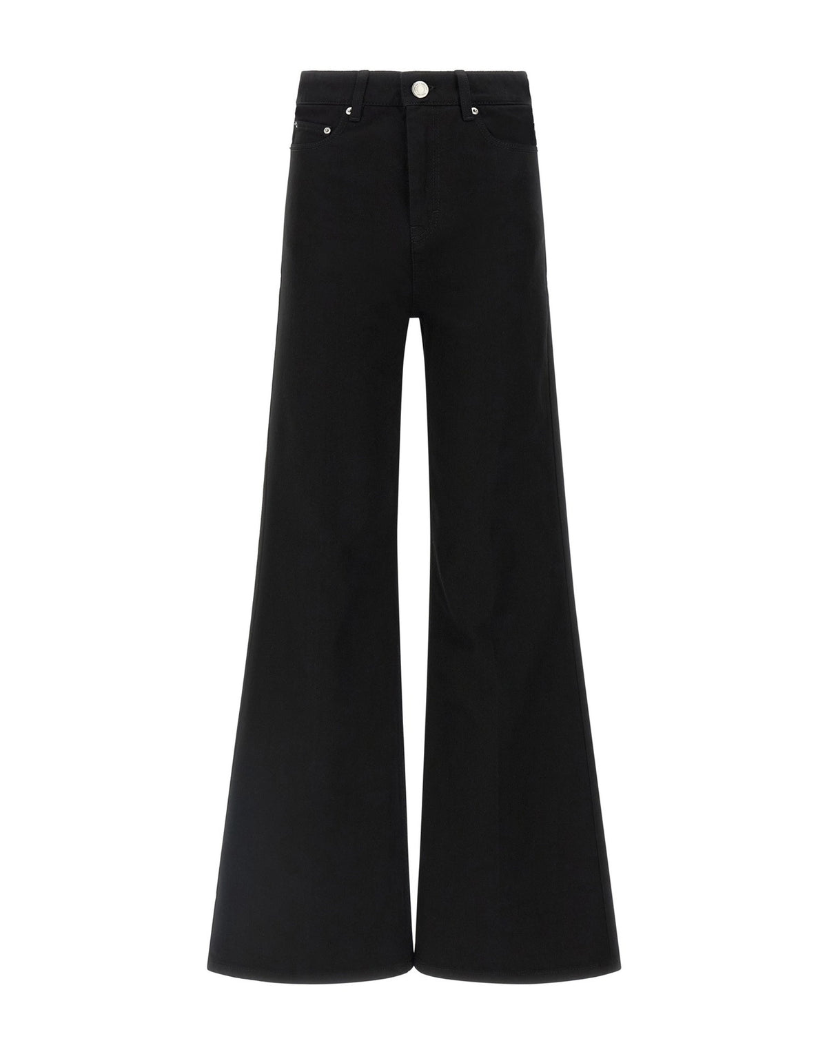 Ami Paris High-Waisted Flared Leg Jeans