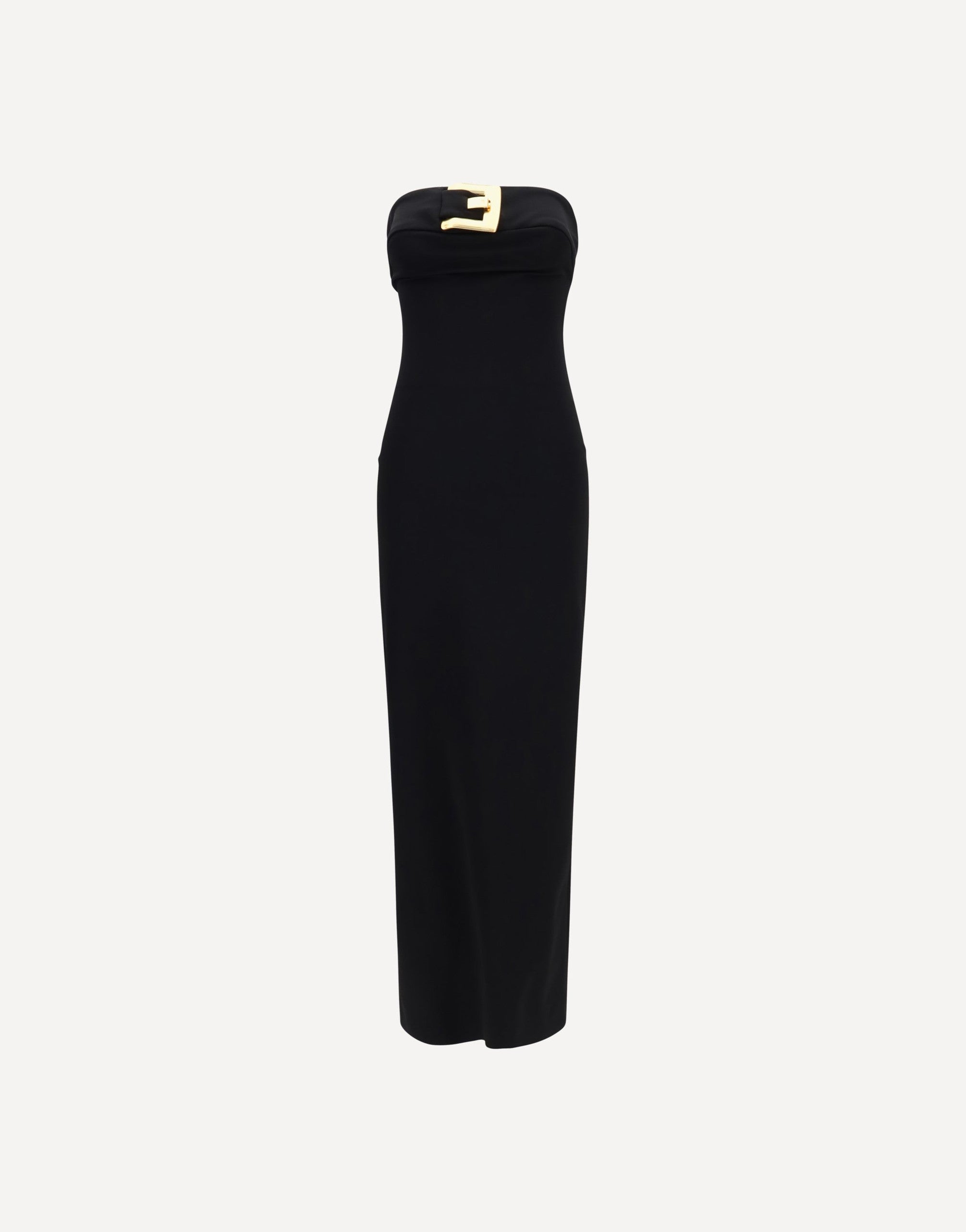 Balmain Long Stretch Viscose Dress
