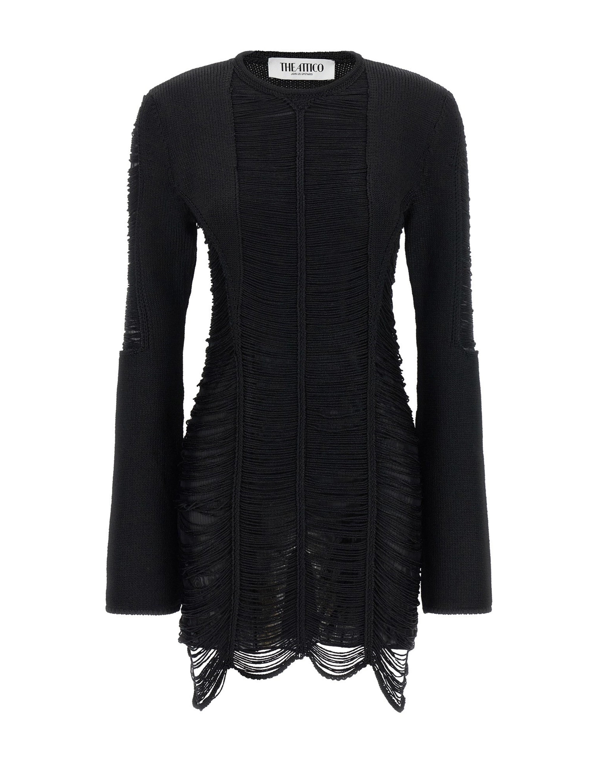 The Attico Fringed Mini Dress