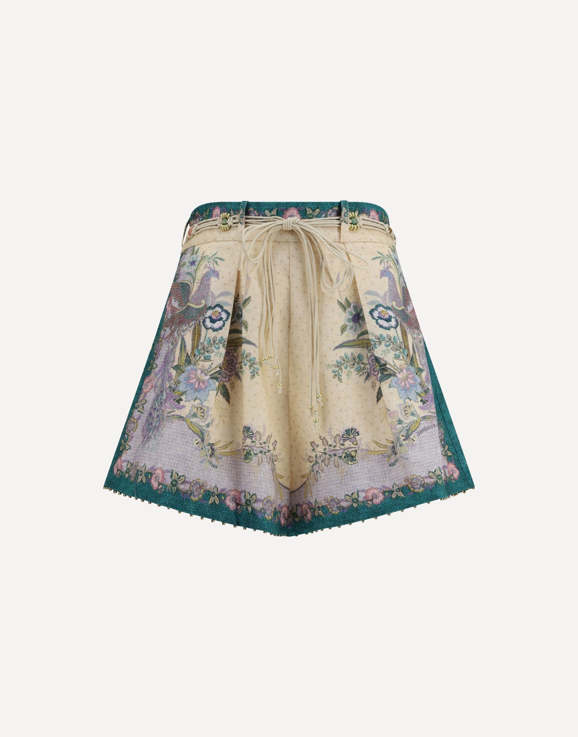 Zimmermann Indra Geplooide Shorts