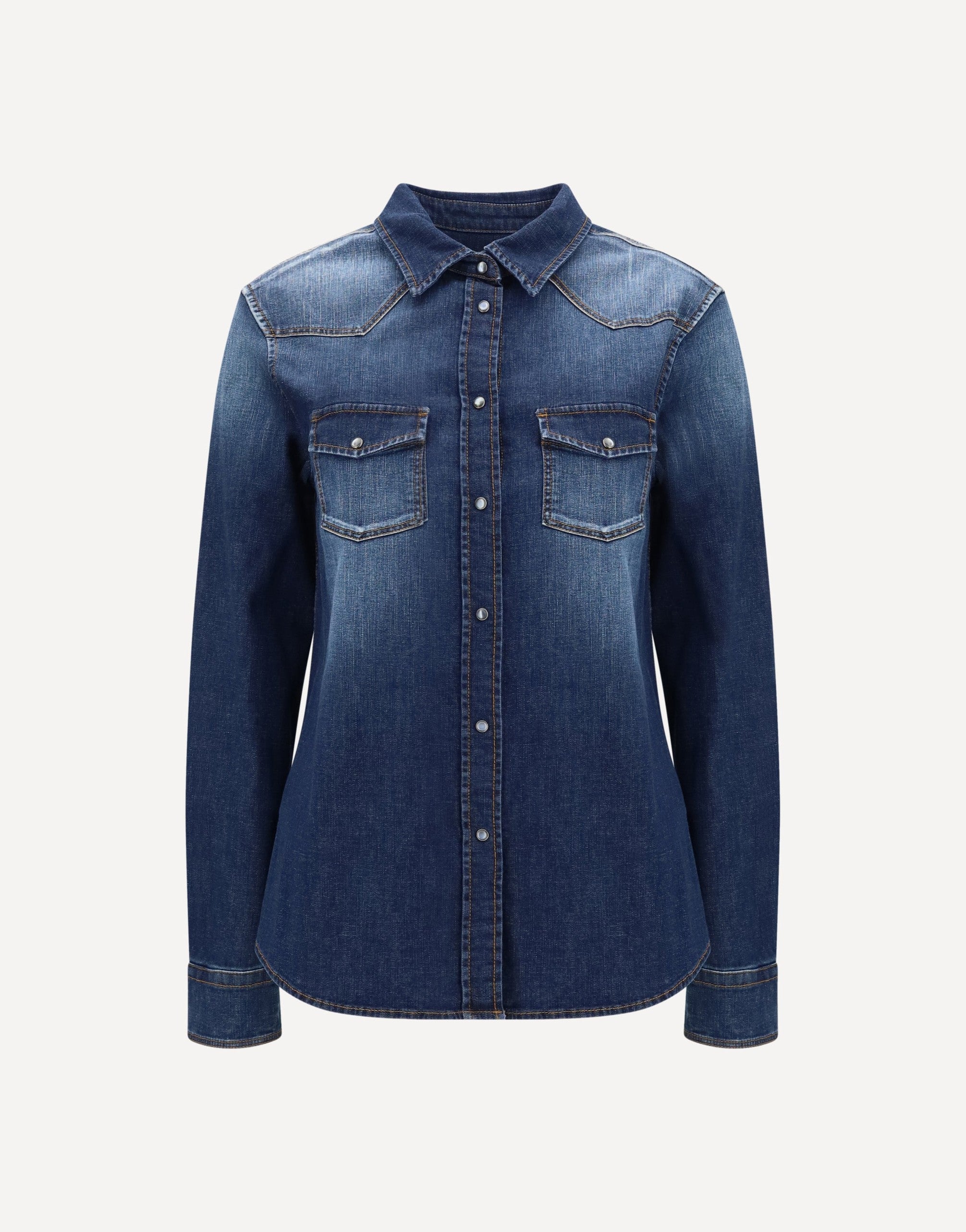 Jacob Cohen Lightweight Denim Western Shirt