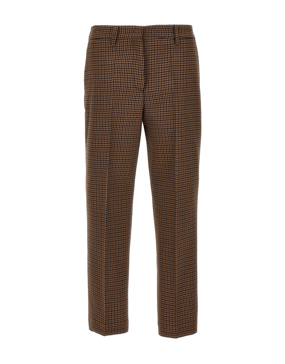 Prada Houndstooth Wool Pants