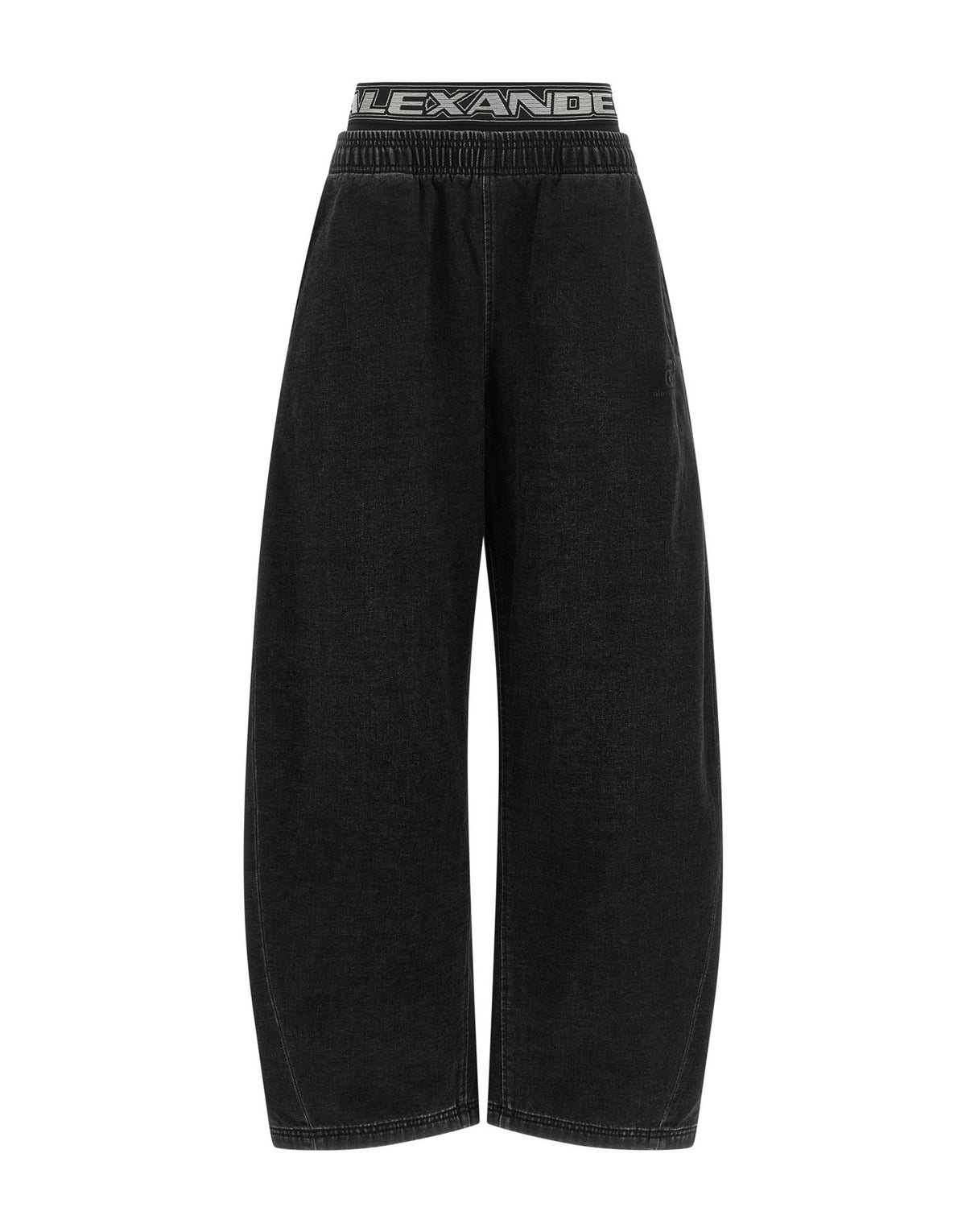 Alexander Wang Denim Pants With Elastic Waist