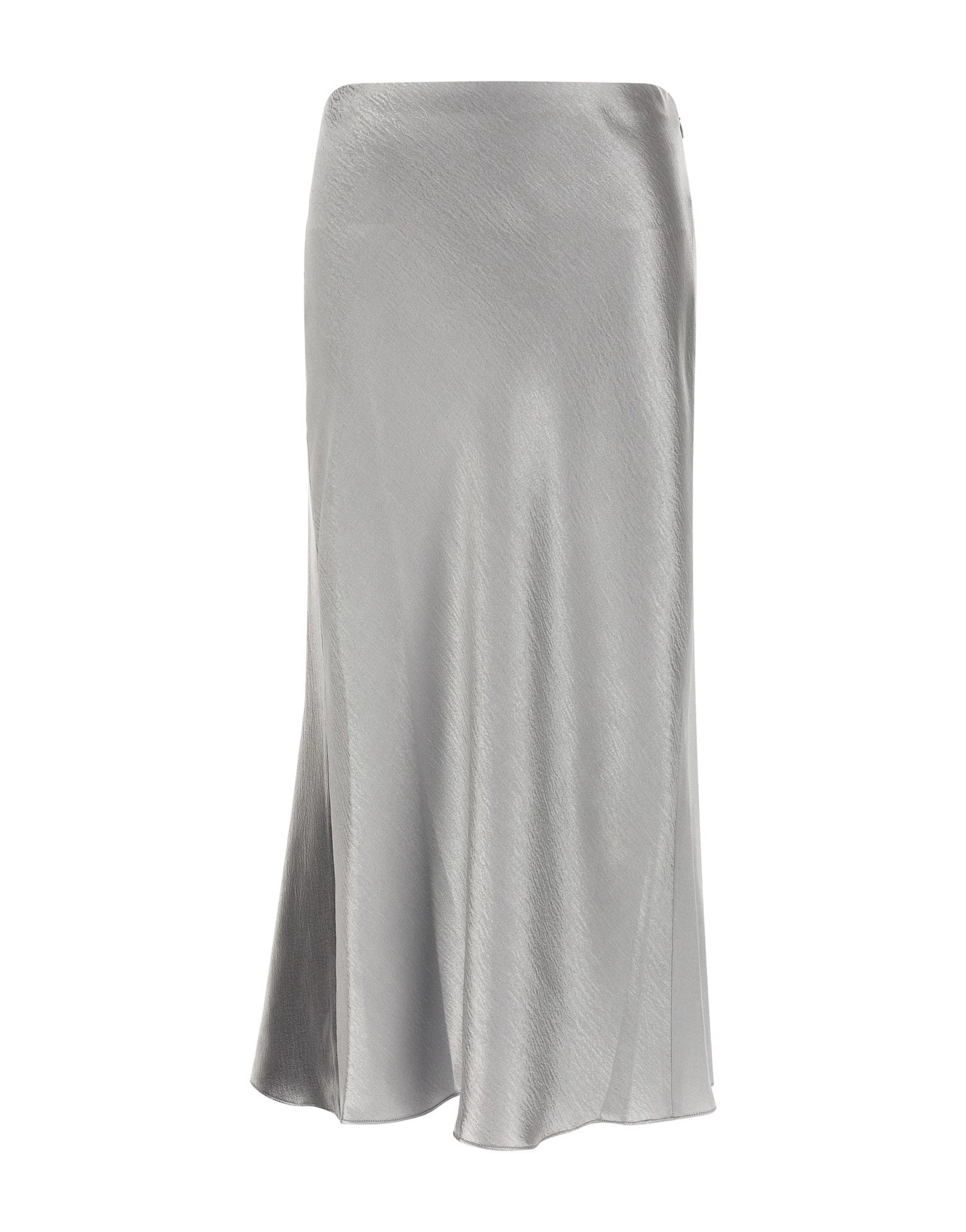 Tory Burch Satin Midi Skirt