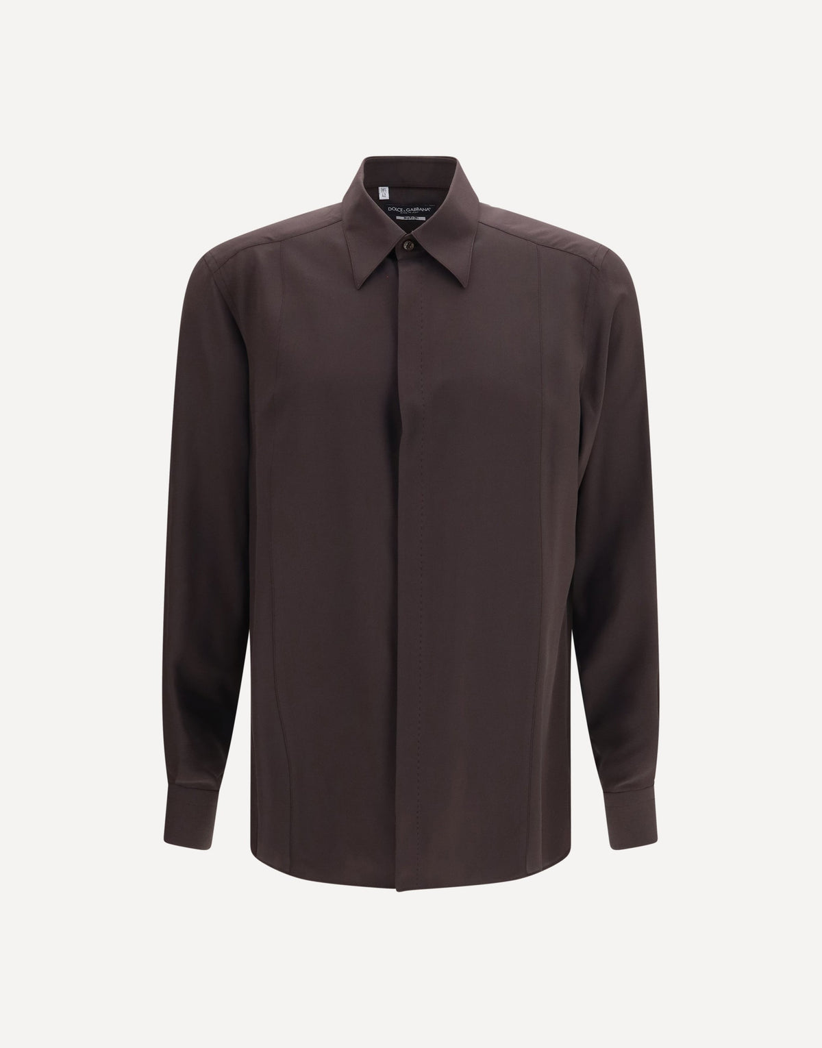 Dolce & Gabbana Martini Crêpe De Chine Shirt
