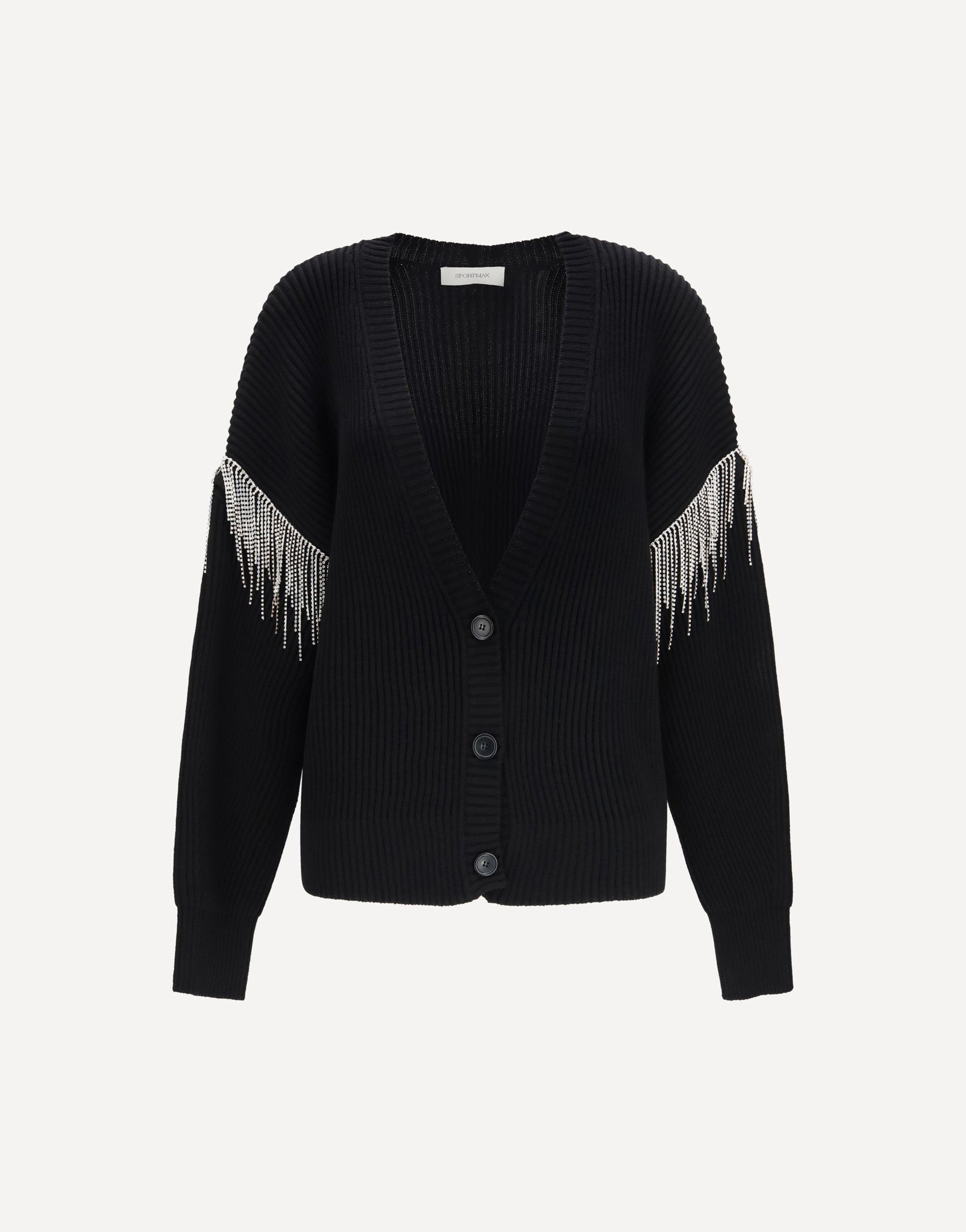 Max Mara Pagine Virgin Wool Cardigan