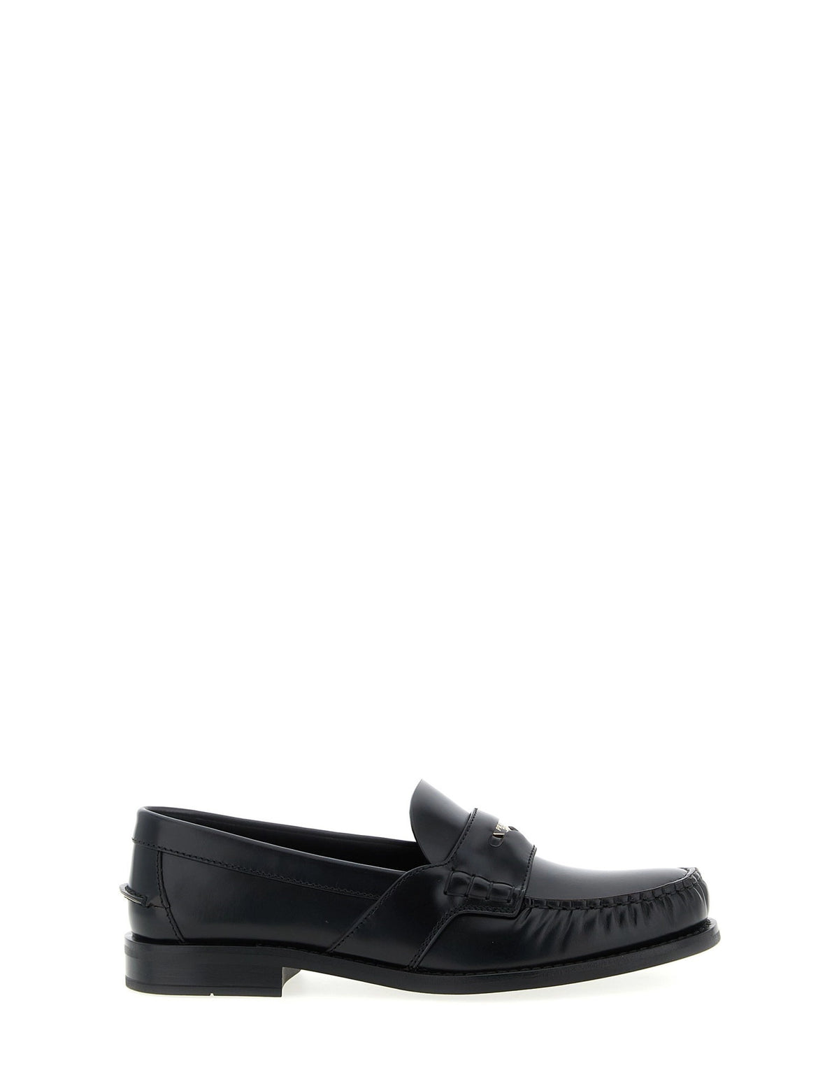 Prada Brushed Calf Leather Loafers