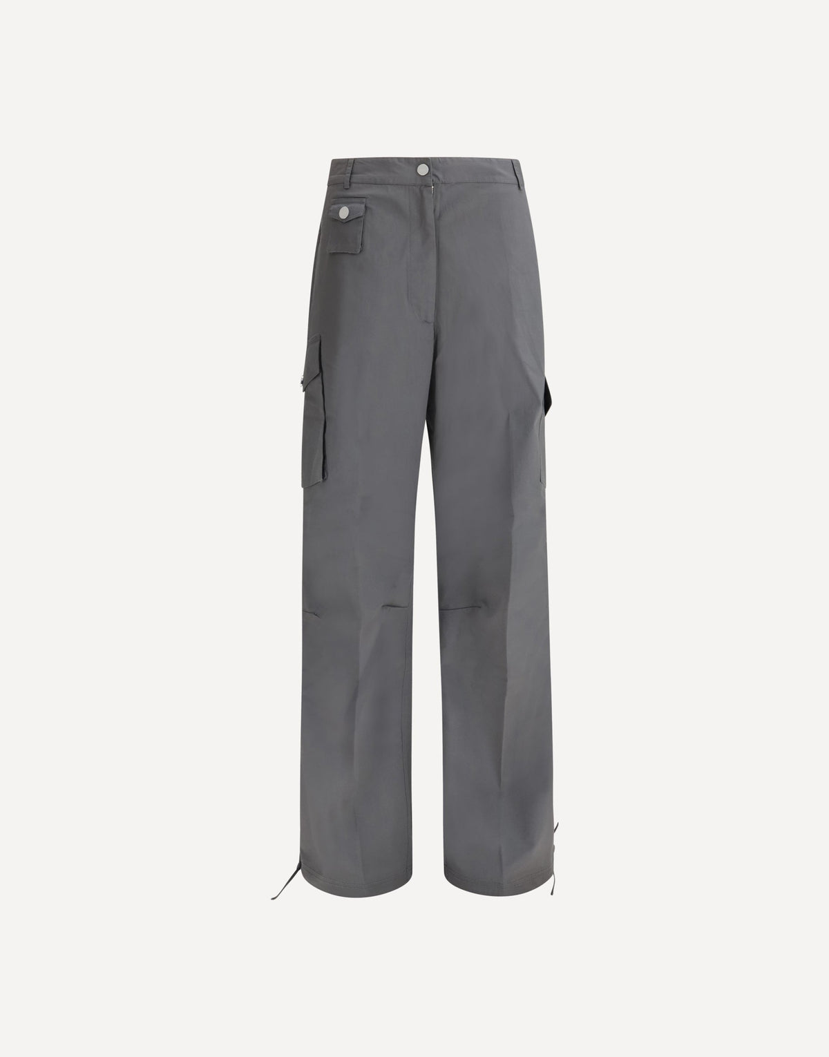 Ganni Stretch Cotton Cargo Pants