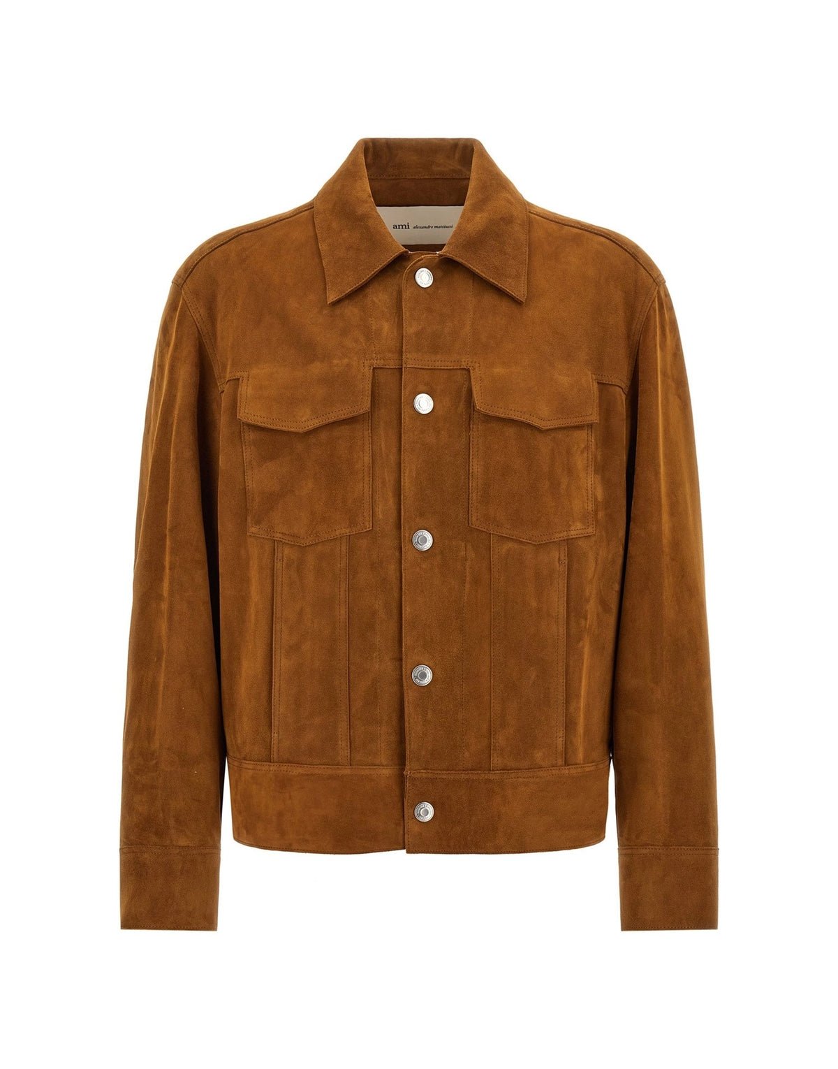 Ami Paris Suede Trucker Jacket