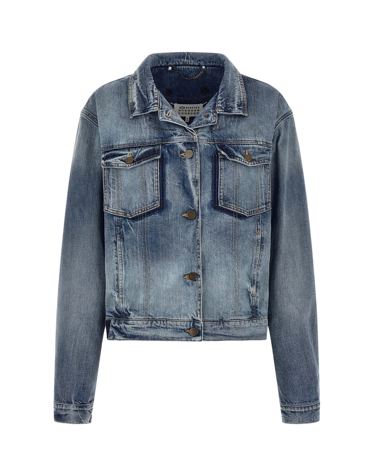 Maison Margiela Folded Collar Denim Jacket