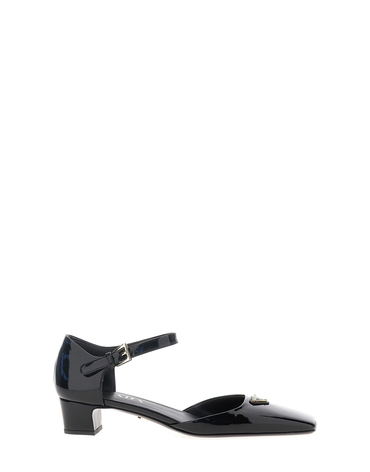 Prada Logo Patent Pumps