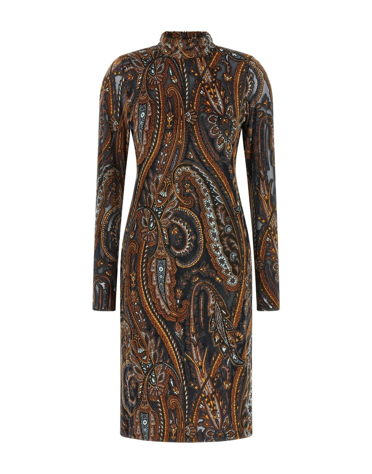 Etro Paisley Jacquard Chenille Dress